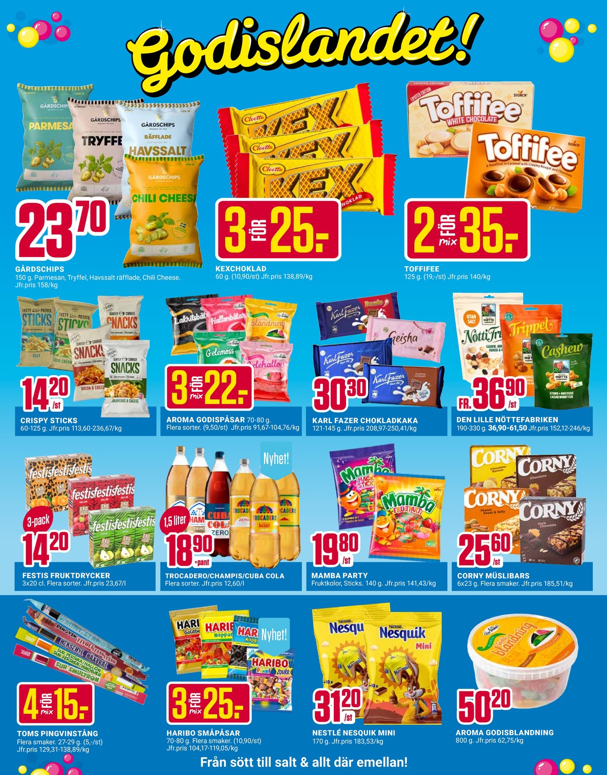 Se ÖoB reklamblad för vecka 16 på Kampanjveckan.se. Se bra erbjudanden på många varor. Läs reklambladet här! Sida 8