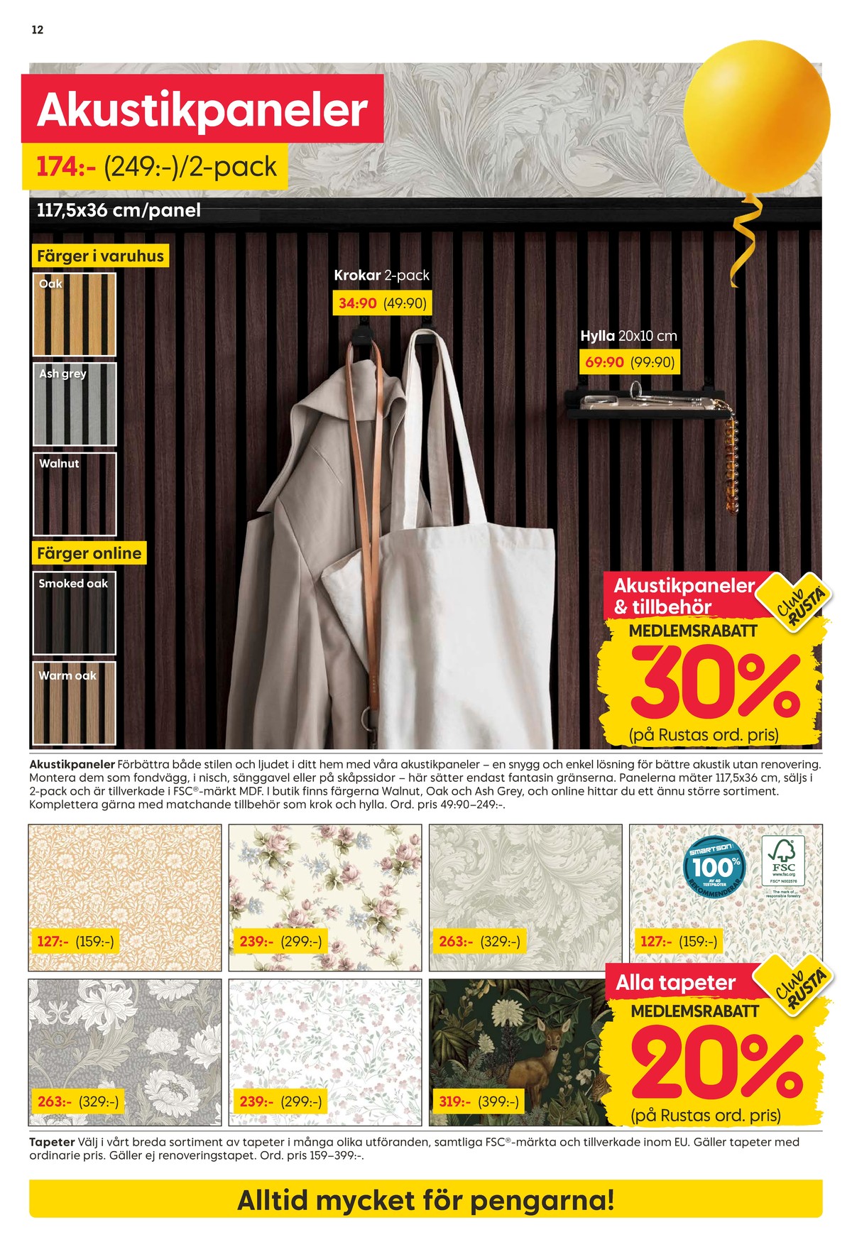 Se Rusta reklamblad för vecka 16 på Kampanjveckan.se. Se bra erbjudanden på många varor. Läs reklambladet här! Sida 12