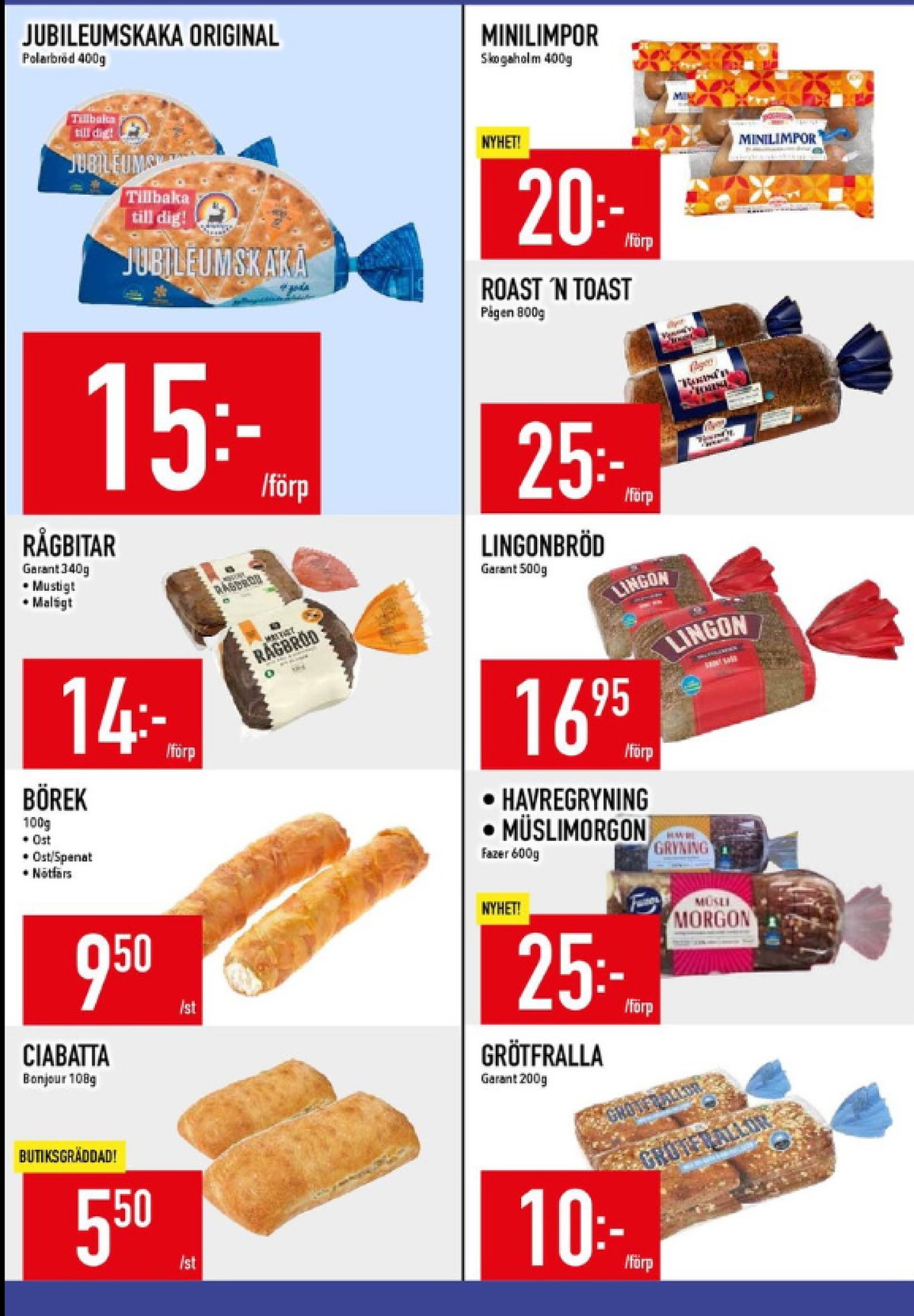 Se MatDax reklamblad för vecka 16 på Kampanjveckan.se. Se bra erbjudanden på många varor. Läs reklambladet här! Sida 12