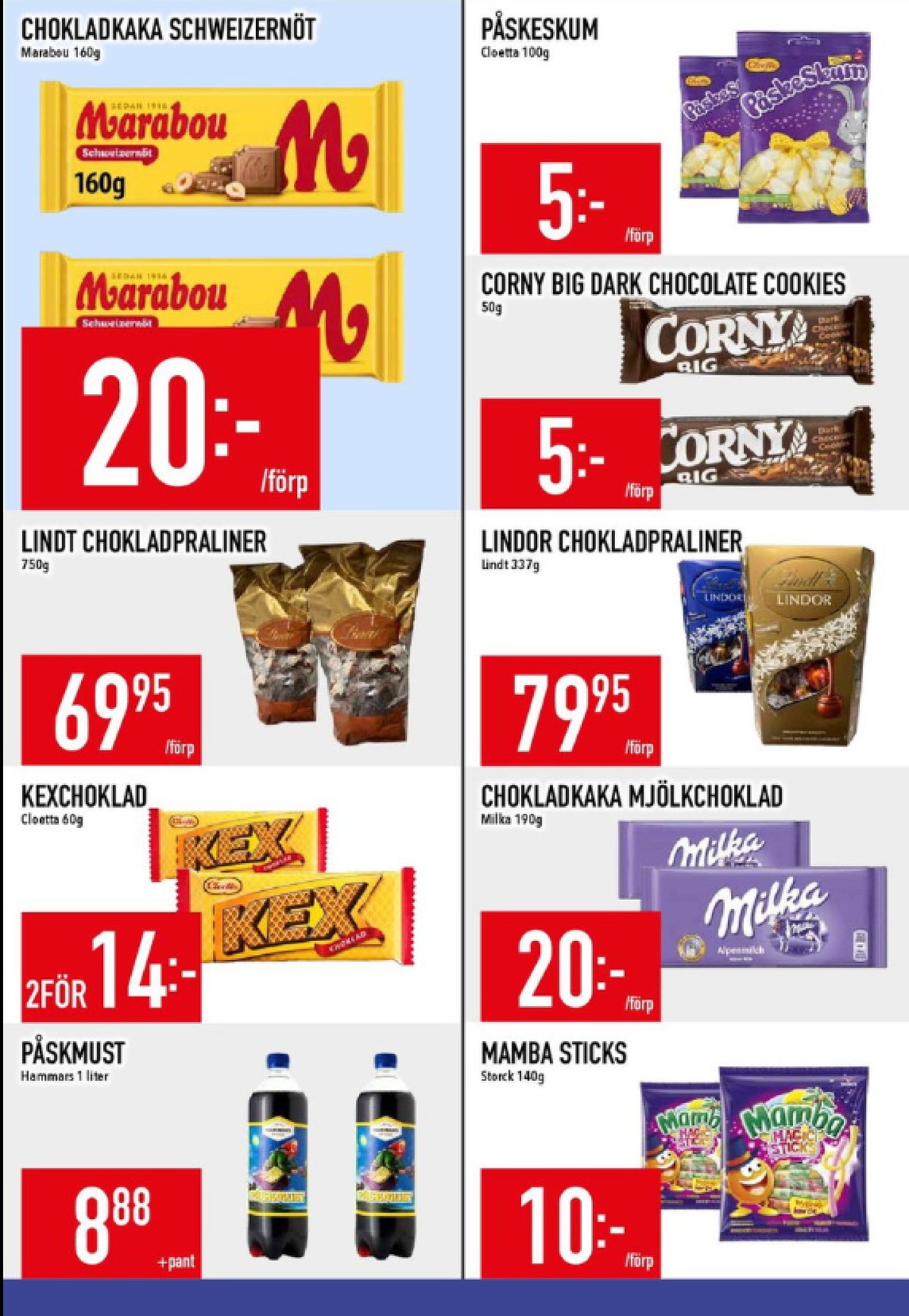 Se MatDax reklamblad för vecka 16 på Kampanjveckan.se. Se bra erbjudanden på många varor. Läs reklambladet här! Sida 14