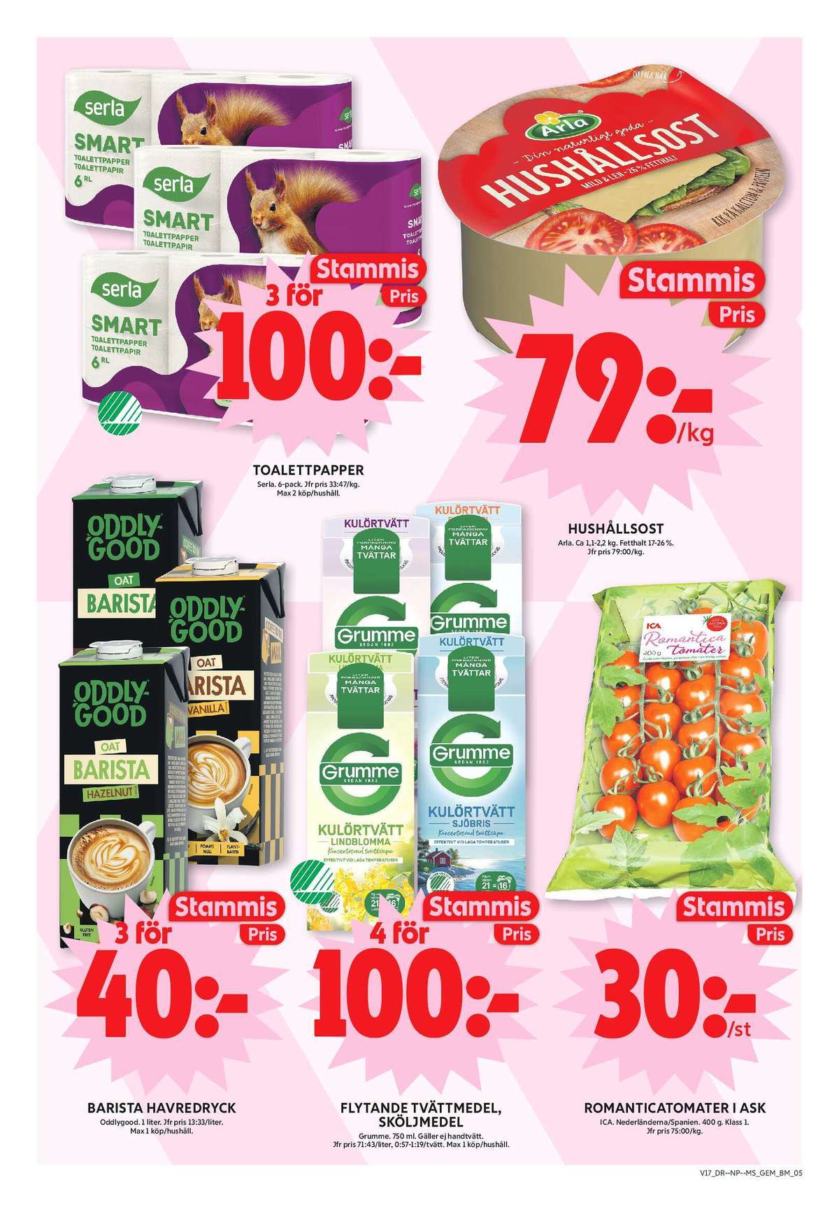 Se ICA Maxi reklamblad för vecka 17 på Kampanjveckan.se. Se bra erbjudanden på många varor, t.ex. havredryck oddlygood barista eller toalettpapper smart. Läs reklambladet här! Sida 5
