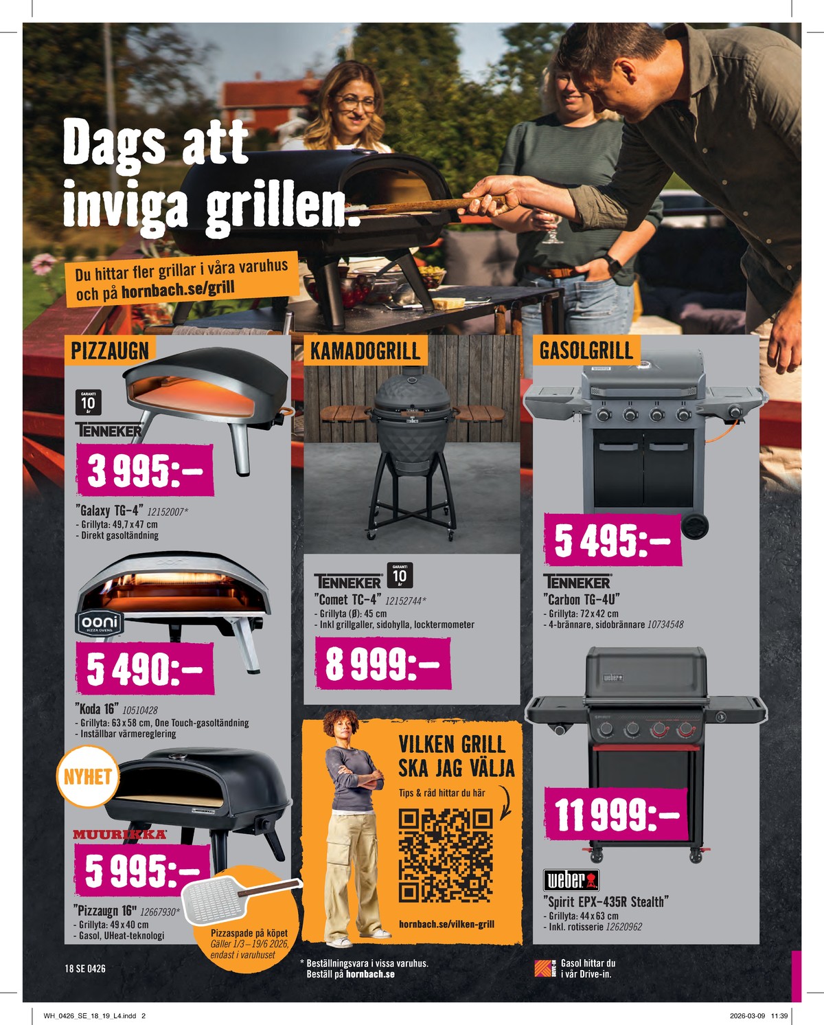 Se Hornbach reklamblad för vecka 17 på Kampanjveckan.se. Se bra erbjudanden på många varor. Läs reklambladet här! Sida 18