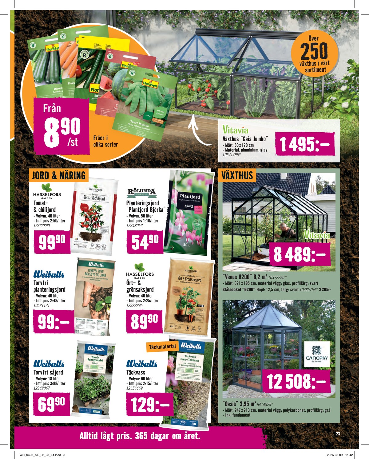 Se Hornbach reklamblad för vecka 17 på Kampanjveckan.se. Se bra erbjudanden på många varor. Läs reklambladet här! Sida 23