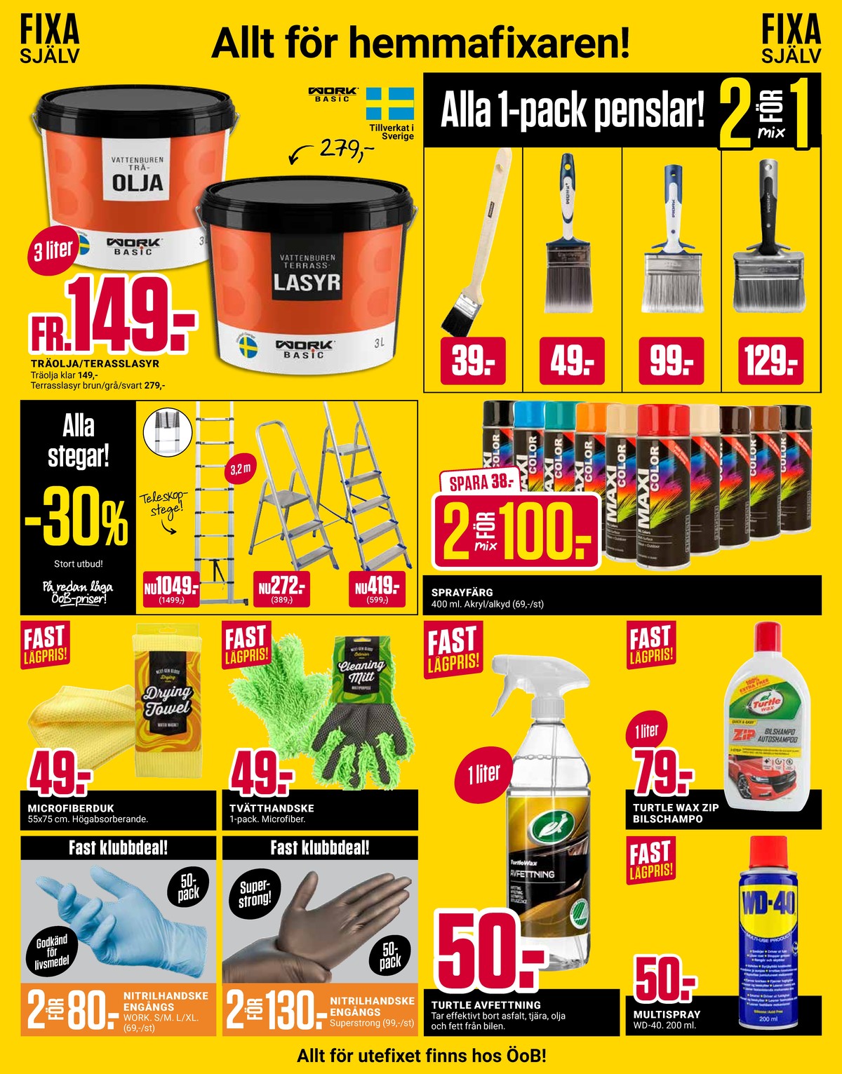 Se ÖoB reklamblad för vecka 17 på Kampanjveckan.se. Se bra erbjudanden på många varor, t.ex. tvätthandska okänd eller gummihandskar okänd. Läs reklambladet här! Sida 11
