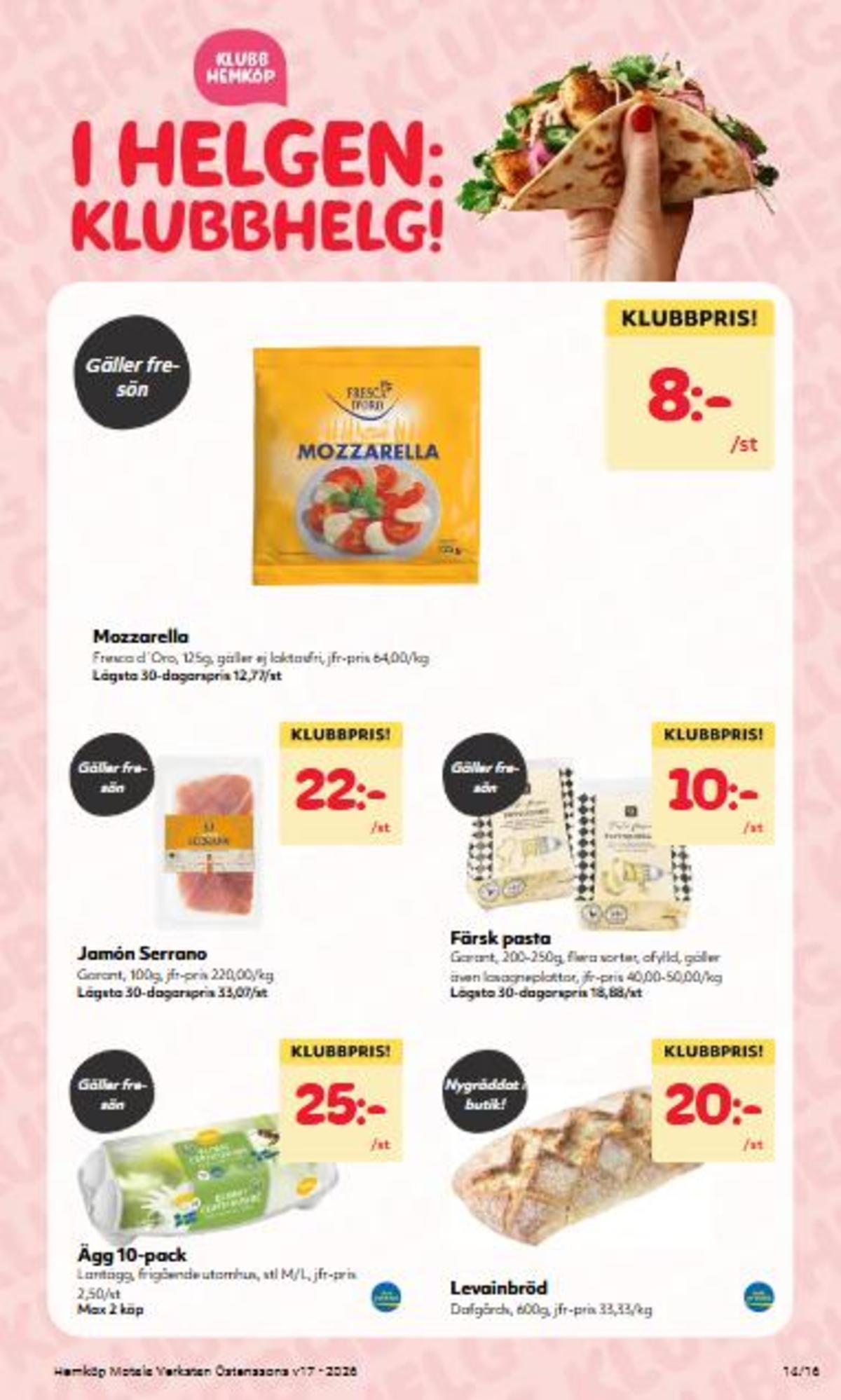 Se Östenssons reklamblad för vecka 17 på Kampanjveckan.se. Se bra erbjudanden på många varor, t.ex. Ägg lantägg eller pasta garant. Läs reklambladet här! Sida 14
