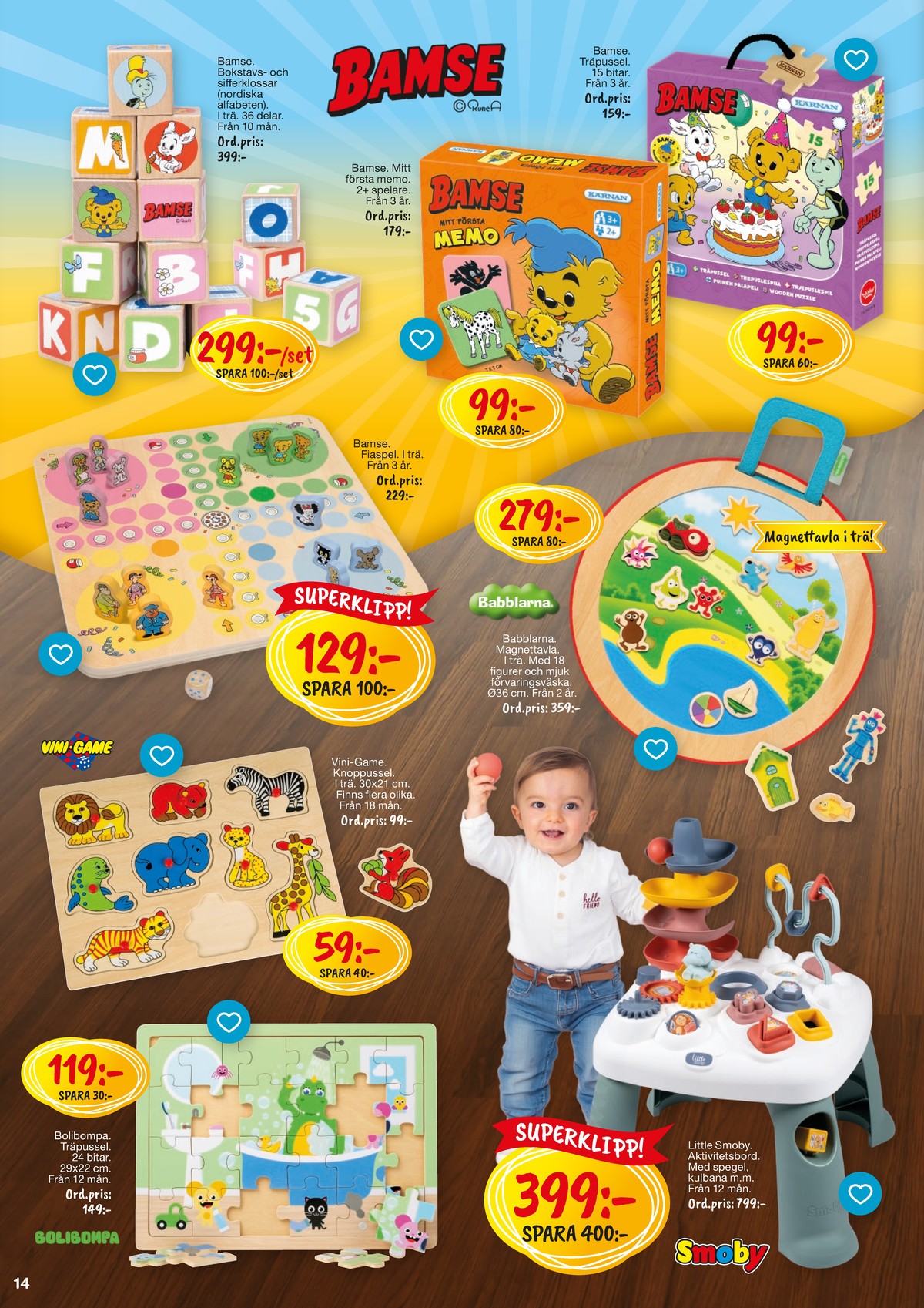 Se Leklust reklamblad för vecka 18 på Kampanjveckan.se. Se bra erbjudanden på många varor. Läs reklambladet här! Sida 16