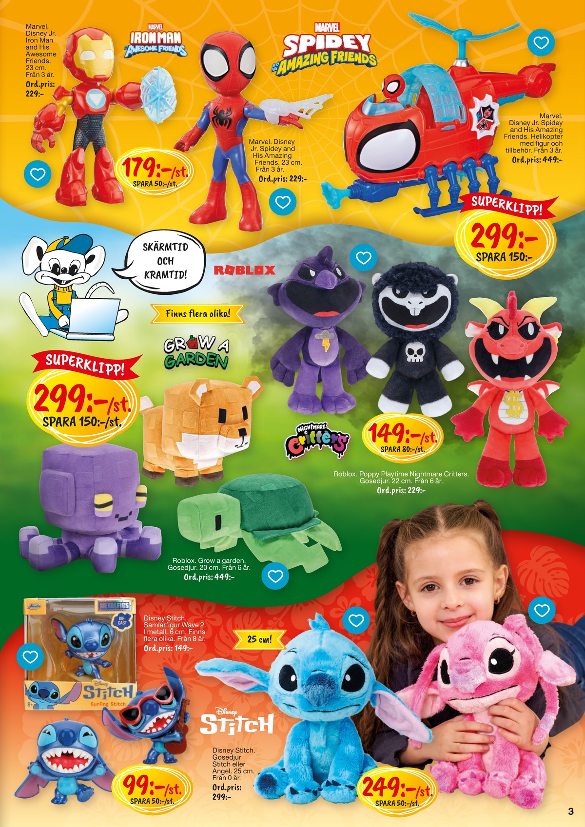 Se Leklust reklamblad för vecka 18 på Kampanjveckan.se. Se bra erbjudanden på många varor. Läs reklambladet här! Sida 5