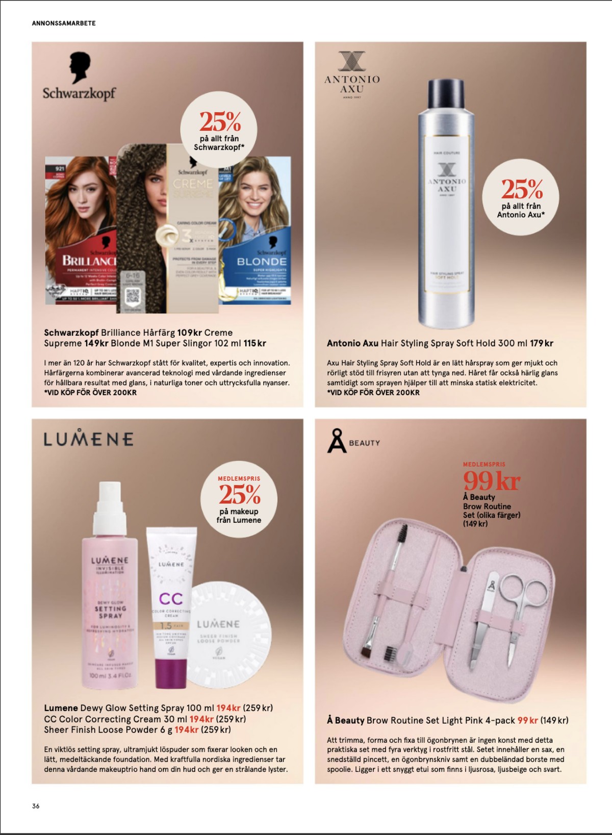 Se Åhlens reklamblad för vecka 18 på Kampanjveckan.se. Se bra erbjudanden på många varor. Läs reklambladet här! Sida 36