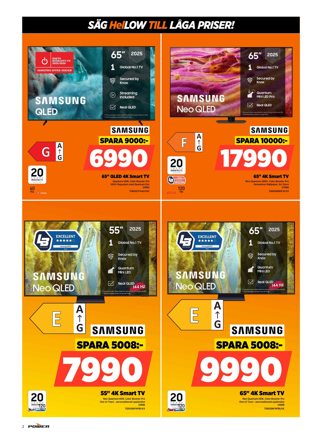 Se Power reklamblad för vecka 18 på Kampanjveckan.se. Se bra erbjudanden på många varor. Läs reklambladet här! Sida 2