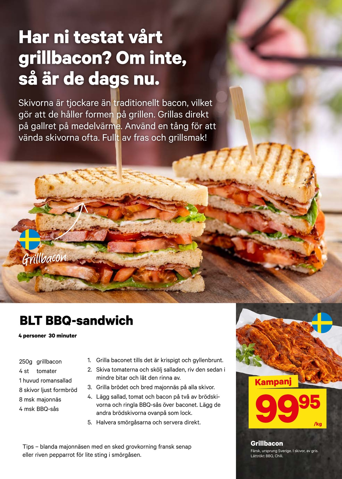 Se City Gross reklamblad för vecka 18 på Kampanjveckan.se. Se bra erbjudanden på många varor, t.ex. bacon okänd eller andra varor. Läs reklambladet här! Sida 5