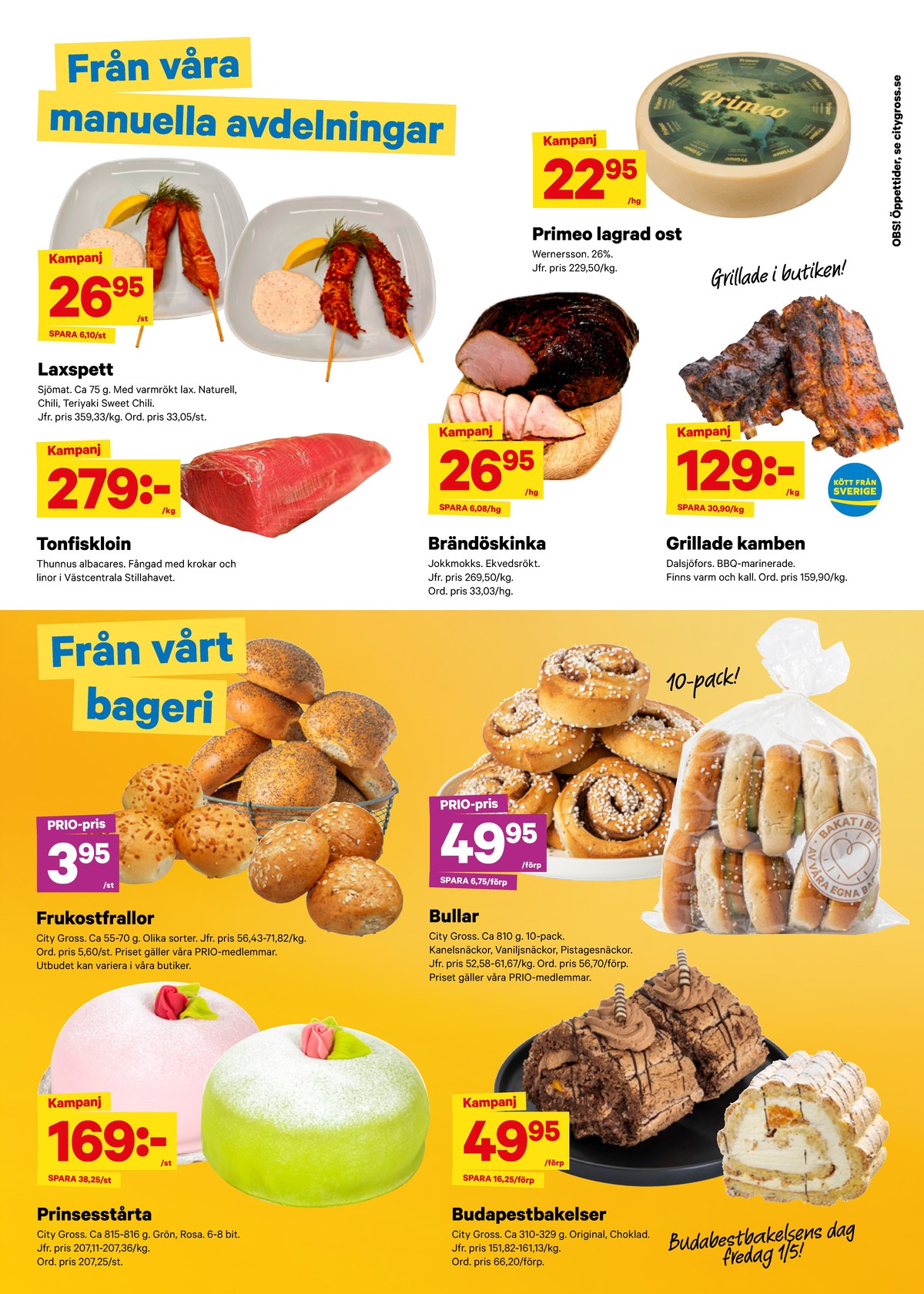 Se City Gross reklamblad för vecka 18 på Kampanjveckan.se. Se bra erbjudanden på många varor. Läs reklambladet här! Sida 8