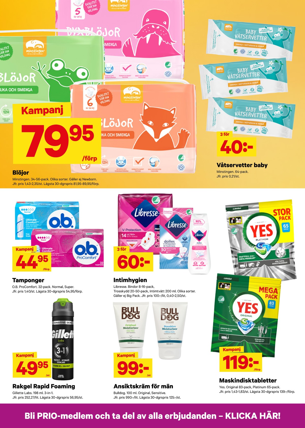 Se City Gross reklamblad för vecka 18 på Kampanjveckan.se. Se bra erbjudanden på många varor, t.ex. rakgel lab eller diskmaskintabs yes. Läs reklambladet här! Sida 10
