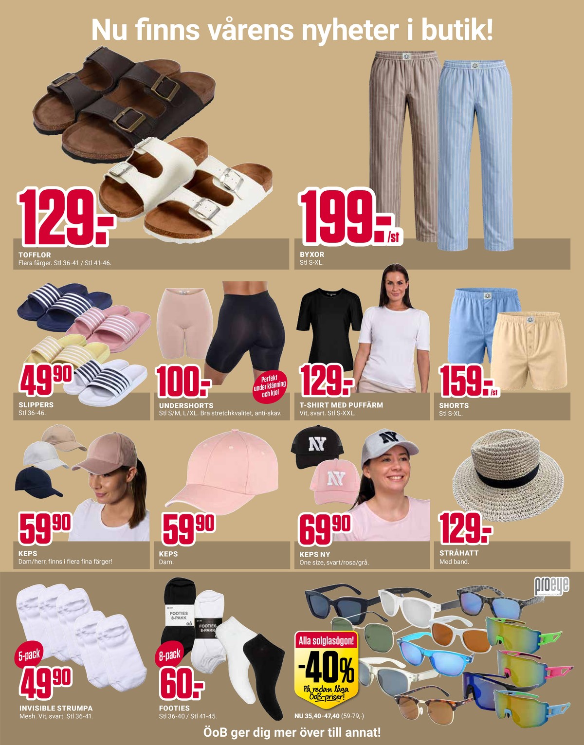 Se ÖoB reklamblad för vecka 18 på Kampanjveckan.se. Se bra erbjudanden på många varor. Läs reklambladet här! Sida 5