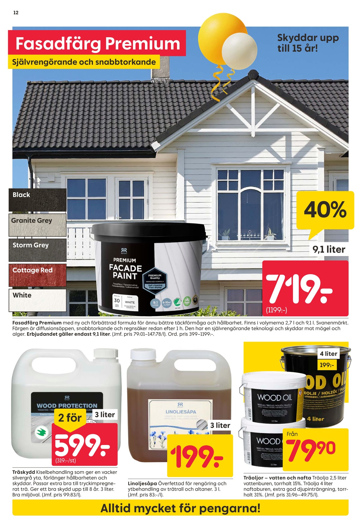 Se Rusta reklamblad för vecka 18 på Kampanjveckan.se. Se bra erbjudanden på många varor, t.ex. träskydd reflekt eller andra varor. Läs reklambladet här! Sida 12