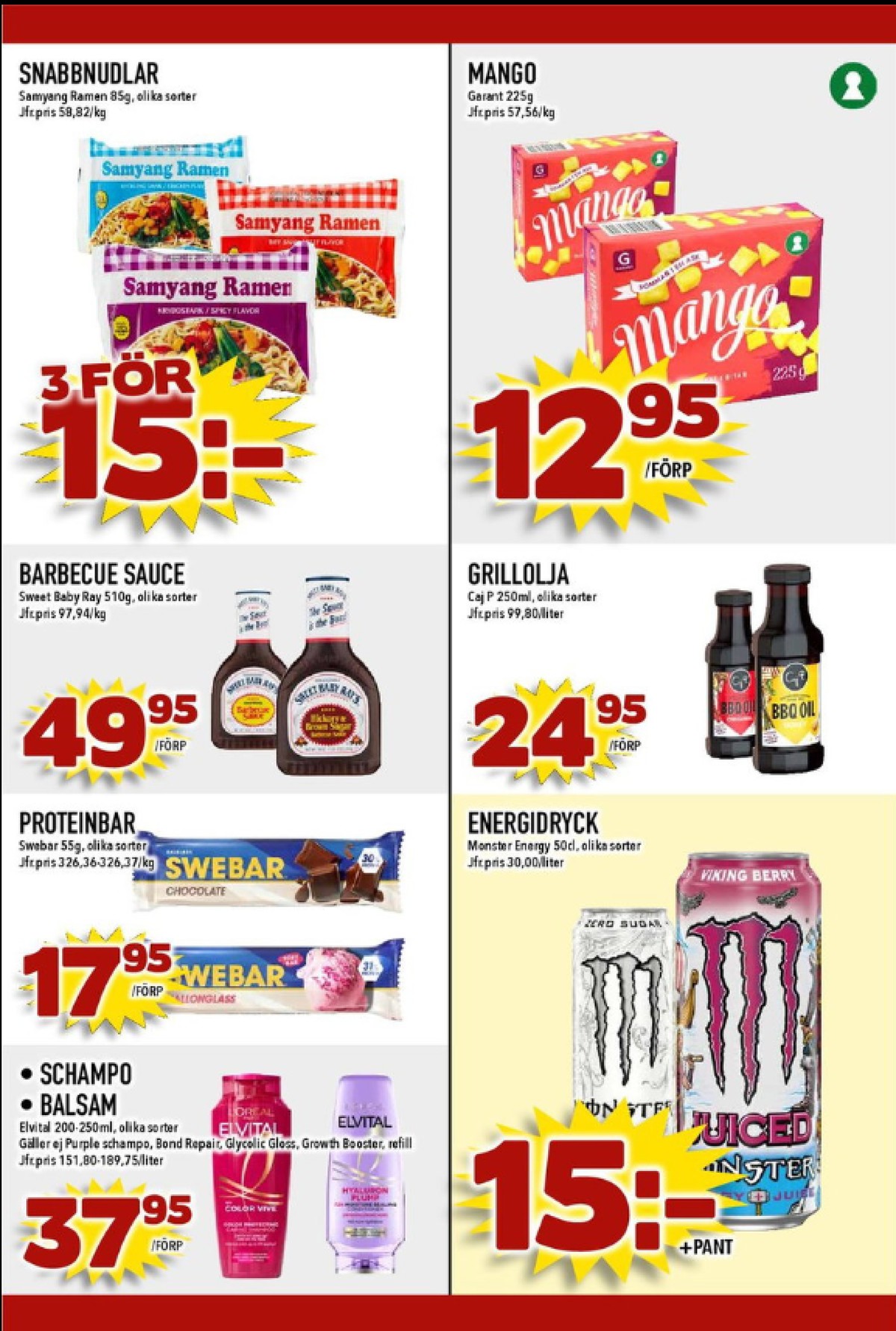 Se MatDax reklamblad för vecka 18 på Kampanjveckan.se. Se bra erbjudanden på många varor, t.ex. balsam elvital eller shampoo elvital. Läs reklambladet här! Sida 21
