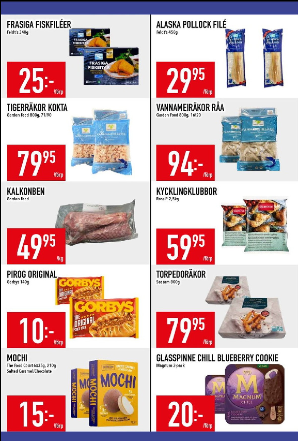 Se MatDax reklamblad för vecka 18 på Kampanjveckan.se. Se bra erbjudanden på många varor, t.ex. tigerräkor garden food eller andra varor. Läs reklambladet här! Sida 9