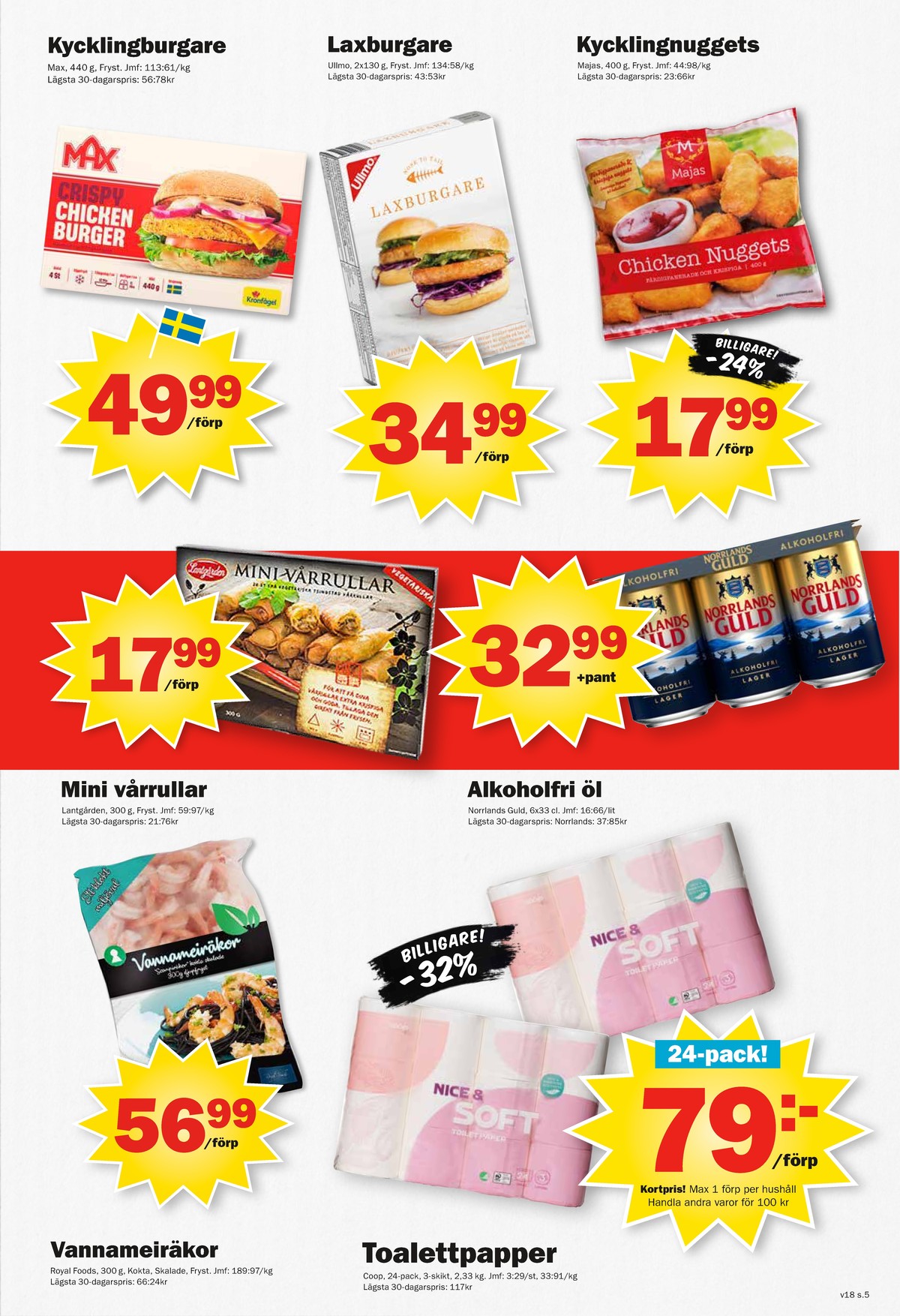 Se Pekås reklamblad för vecka 18 på Kampanjveckan.se. Se bra erbjudanden på många varor. Läs reklambladet här! Sida 5