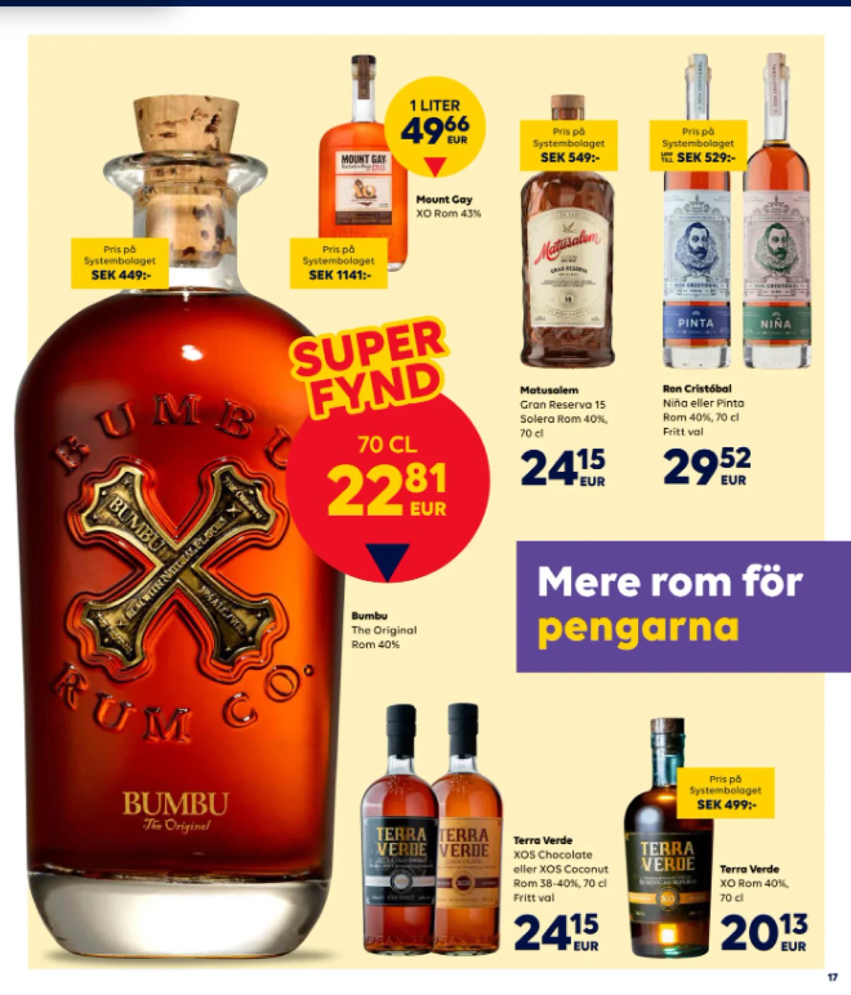 Se Scandlines Border Shop reklamblad för vecka 19 på Kampanjveckan.se. Se bra erbjudanden på många varor. Läs reklambladet här! Sida 17