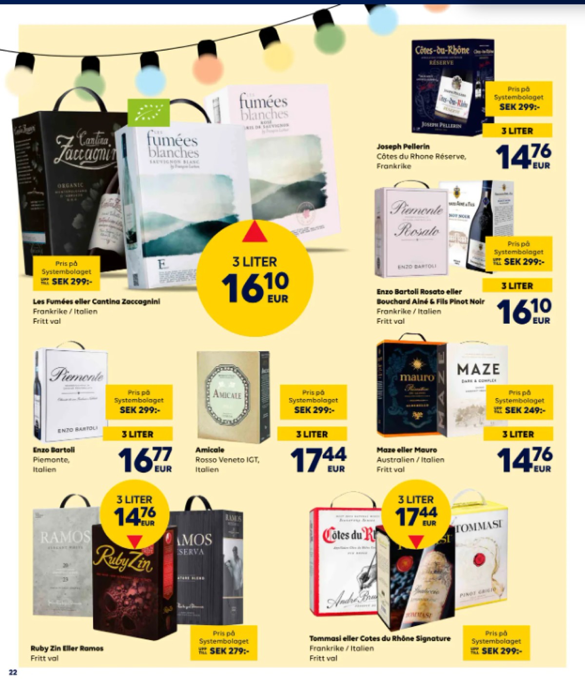 Se Scandlines Border Shop reklamblad för vecka 19 på Kampanjveckan.se. Se bra erbjudanden på många varor. Läs reklambladet här! Sida 22