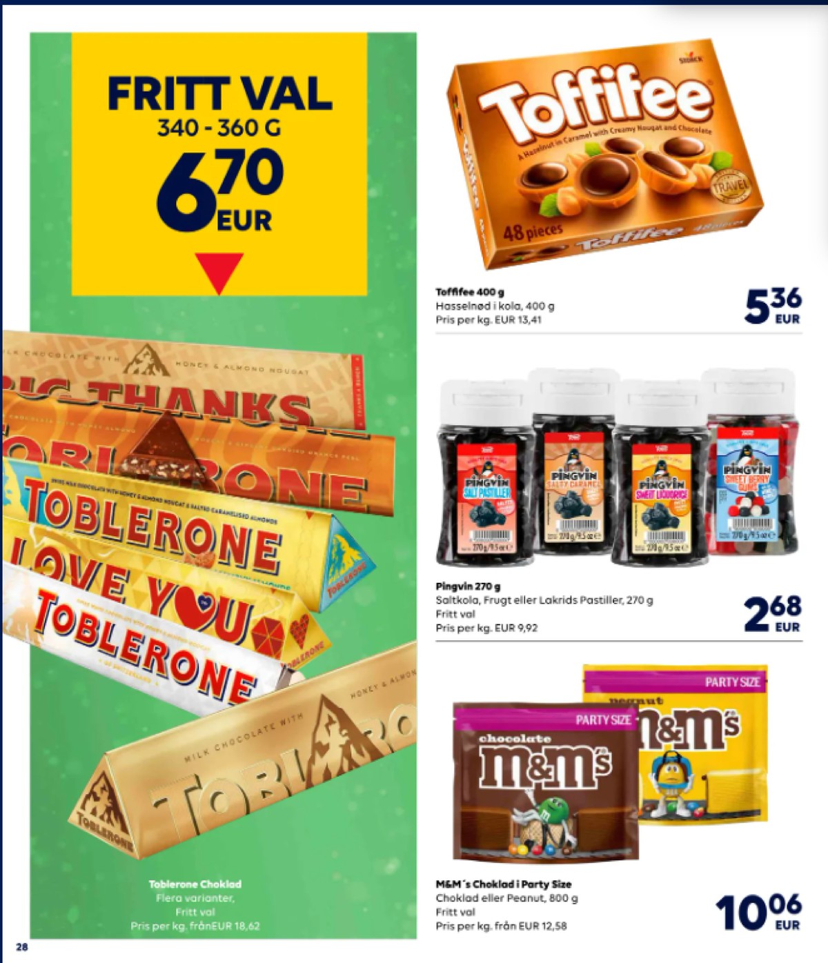 Se Scandlines Border Shop reklamblad för vecka 19 på Kampanjveckan.se. Se bra erbjudanden på många varor. Läs reklambladet här! Sida 28