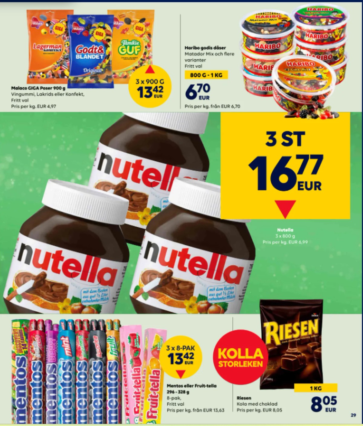 Se Scandlines Border Shop reklamblad för vecka 19 på Kampanjveckan.se. Se bra erbjudanden på många varor. Läs reklambladet här! Sida 29