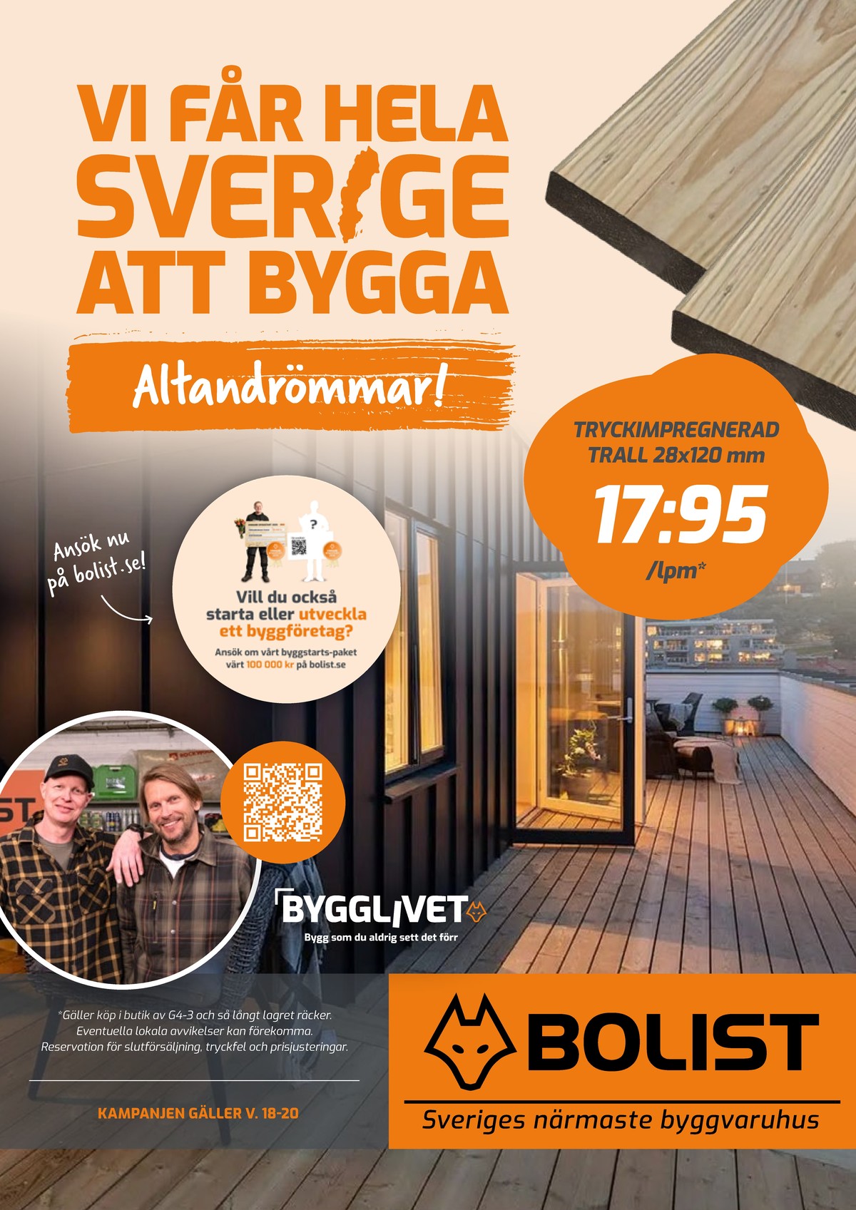 Se Bolist reklamblad för vecka 19 på Kampanjveckan.se. Se bra erbjudanden på många varor. Läs reklambladet här! Sida 1