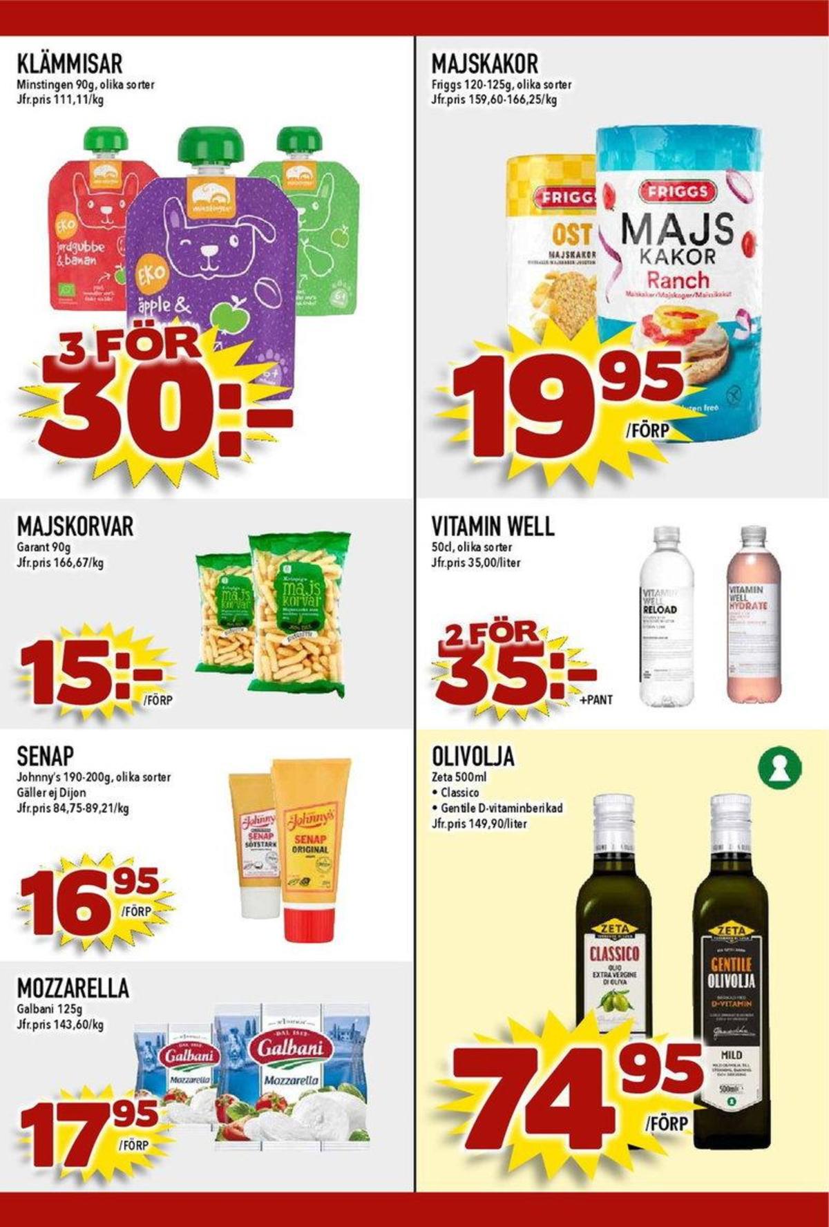 Se MatDax reklamblad för vecka 19 på Kampanjveckan.se. Se bra erbjudanden på många varor, t.ex. barnmat minstingen eller snacks garant. Läs reklambladet här! Sida 19
