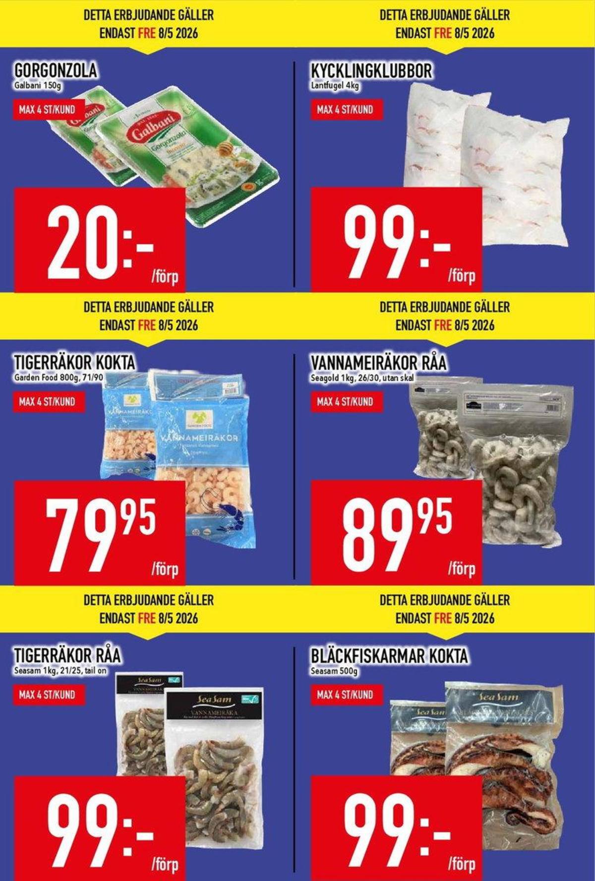 Se MatDax reklamblad för vecka 19 på Kampanjveckan.se. Se bra erbjudanden på många varor. Läs reklambladet här! Sida 5