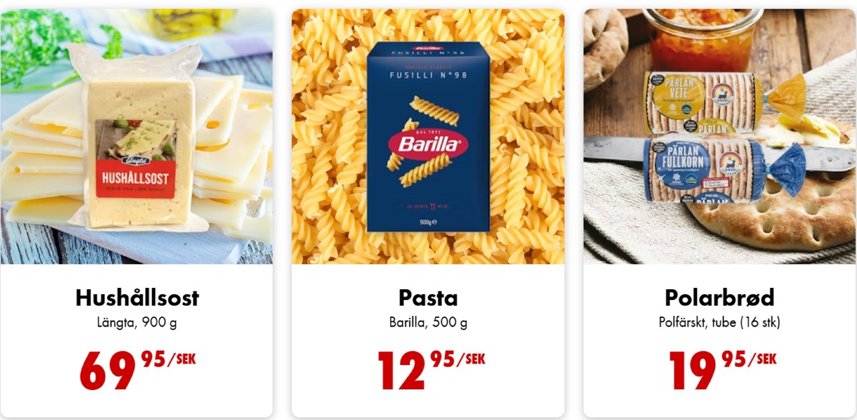 Se Nordby Supermarket reklamblad för vecka 2 på Kampanjveckan.se. Se bra erbjudanden på många varor, t.ex. hushållsost längta eller pasta sorterad barilla. Läs reklambladet här! Sida 1
