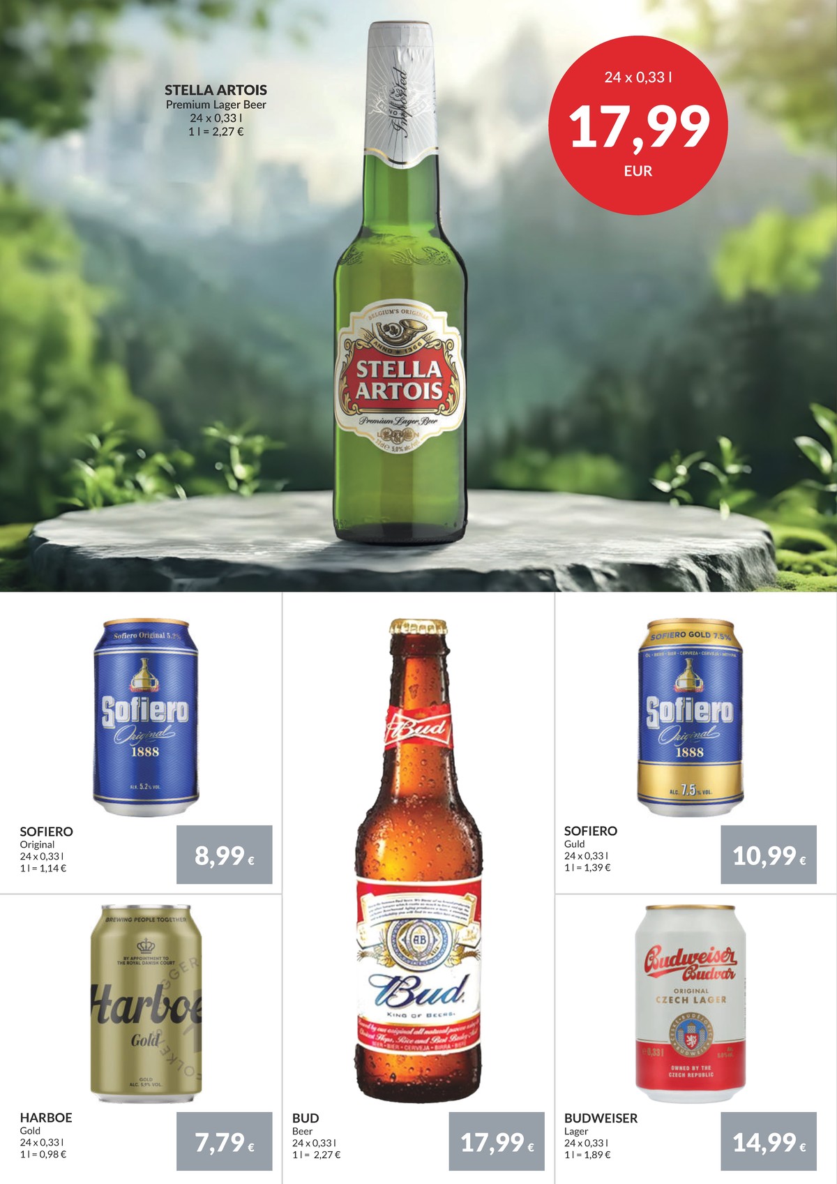 Se Nielsen Discount reklamblad för vecka 20 på Kampanjveckan.se. Se bra erbjudanden på många varor. Läs reklambladet här! Sida 6