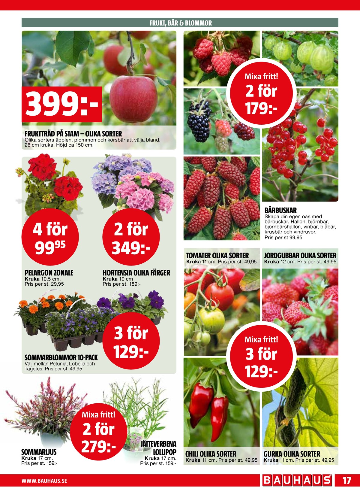 Se Bauhaus reklamblad för vecka 20 på Kampanjveckan.se. Se bra erbjudanden på många varor. Läs reklambladet här! Sida 17