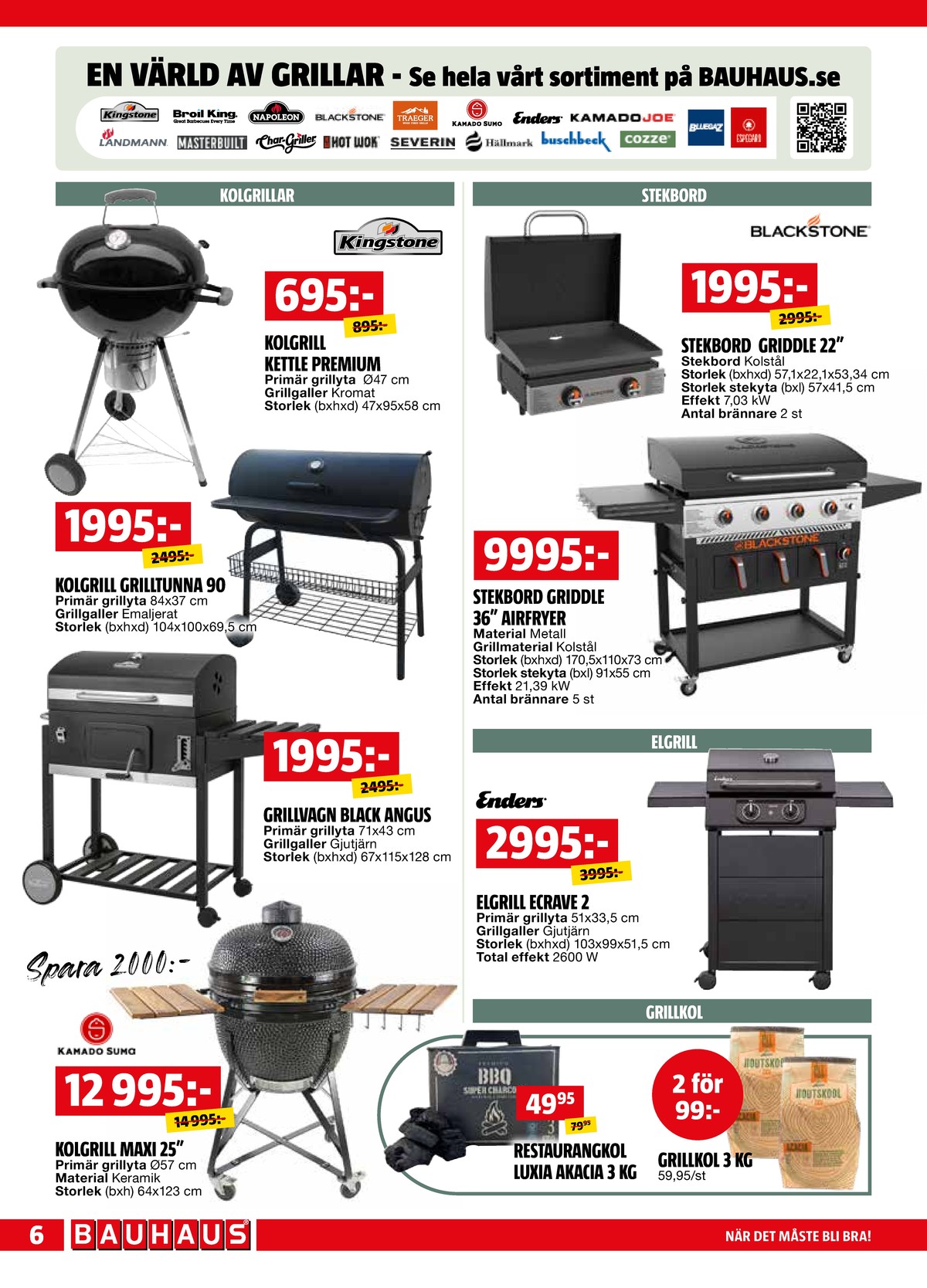 Se Bauhaus reklamblad för vecka 20 på Kampanjveckan.se. Se bra erbjudanden på många varor. Läs reklambladet här! Sida 6