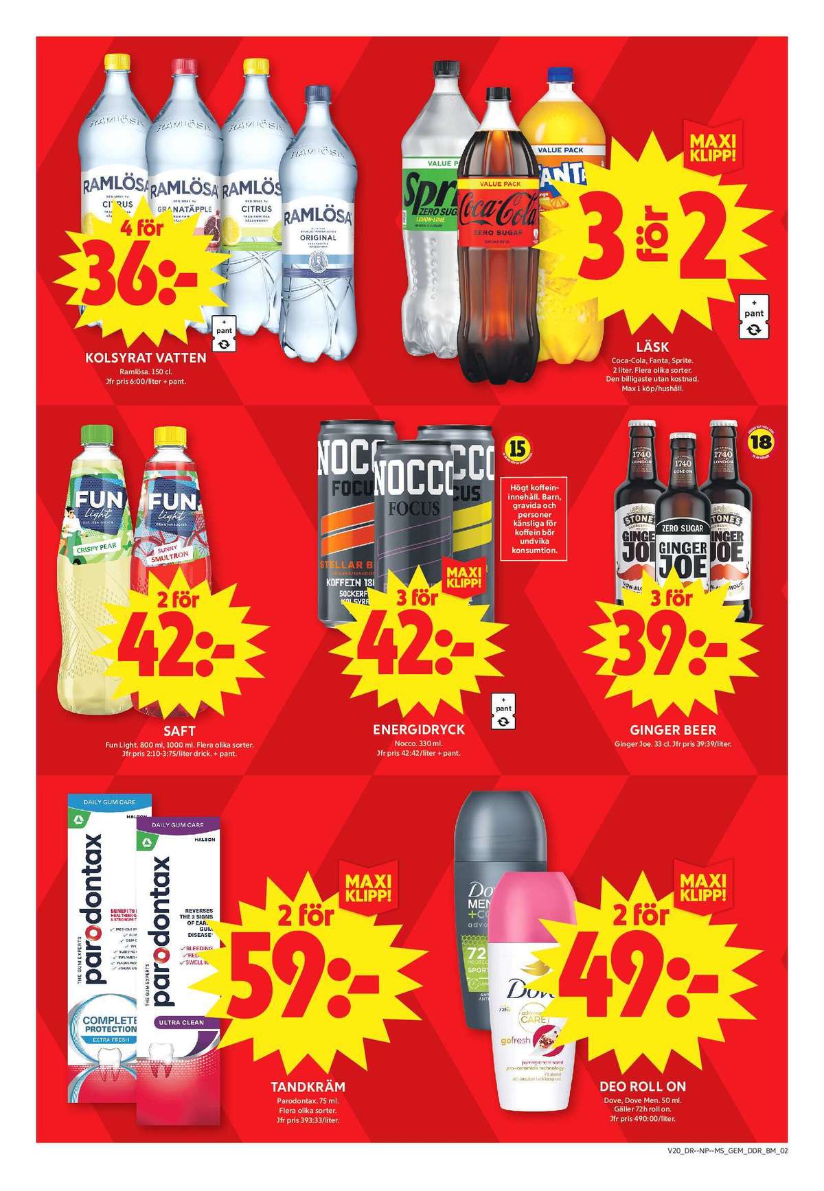 Se ICA Maxi reklamblad för vecka 20 på Kampanjveckan.se. Se bra erbjudanden på många varor, t.ex. citrus mineralvatten citrus eller granatäpple mineralvatten granatäpple. Läs reklambladet här! Sida 7
