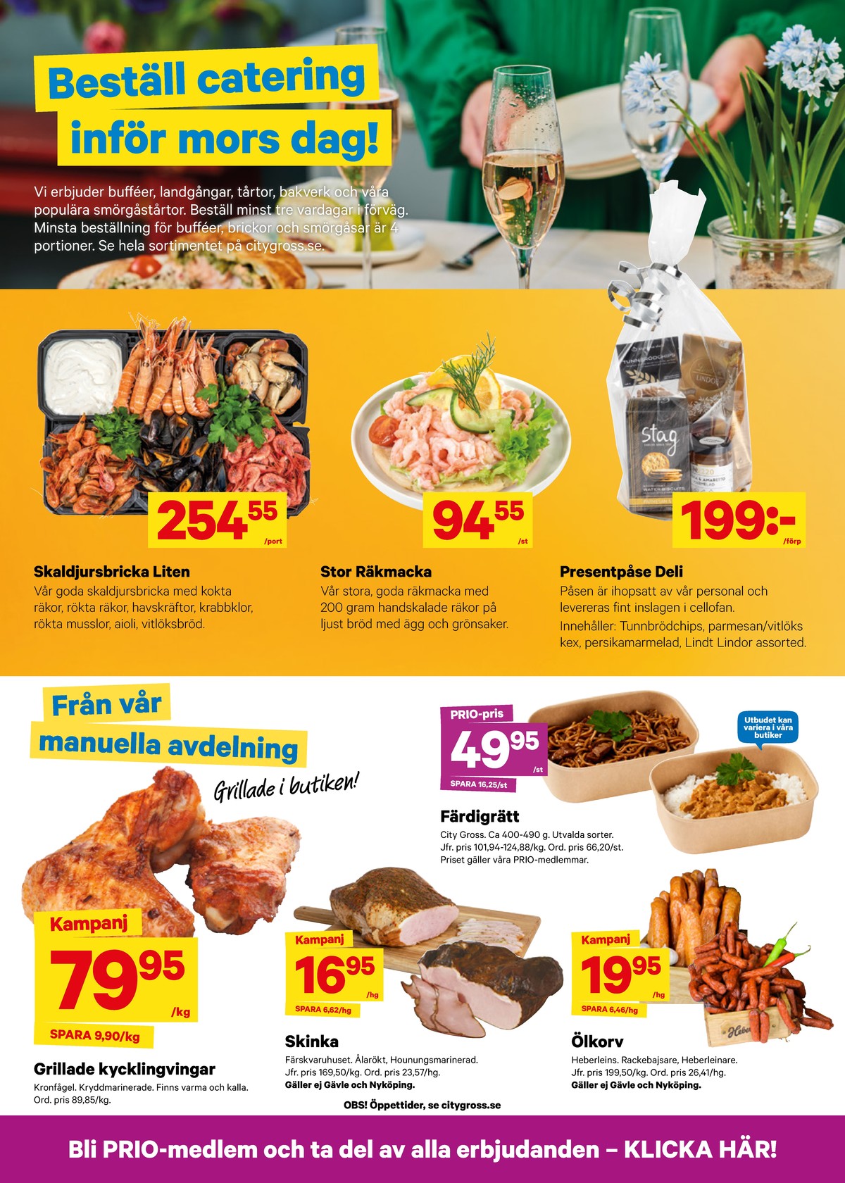 Se City Gross reklamblad för vecka 20 på Kampanjveckan.se. Se bra erbjudanden på många varor. Läs reklambladet här! Sida 8