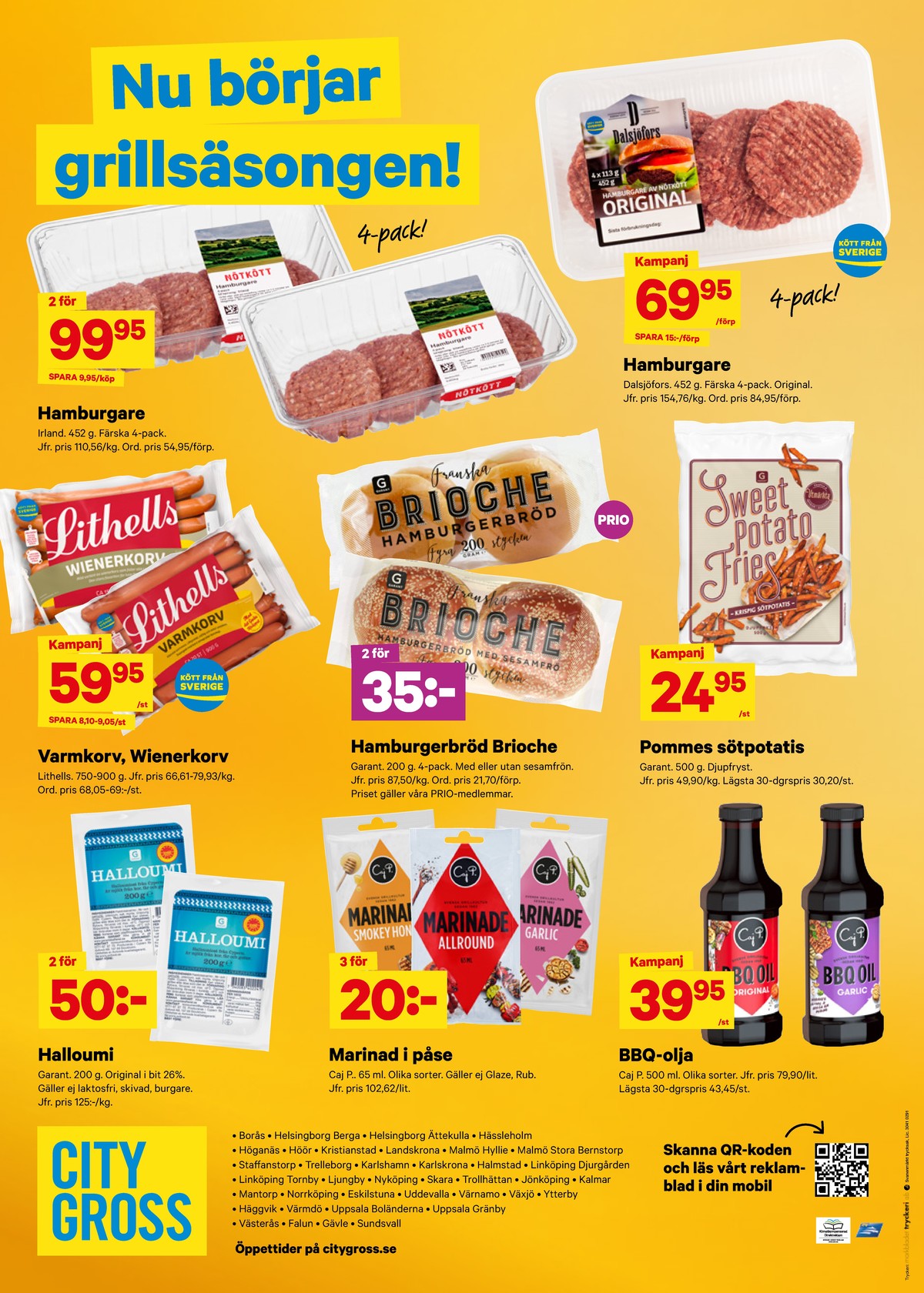 Se City Gross reklamblad för vecka 20 på Kampanjveckan.se. Se bra erbjudanden på många varor. Läs reklambladet här! Sida 10