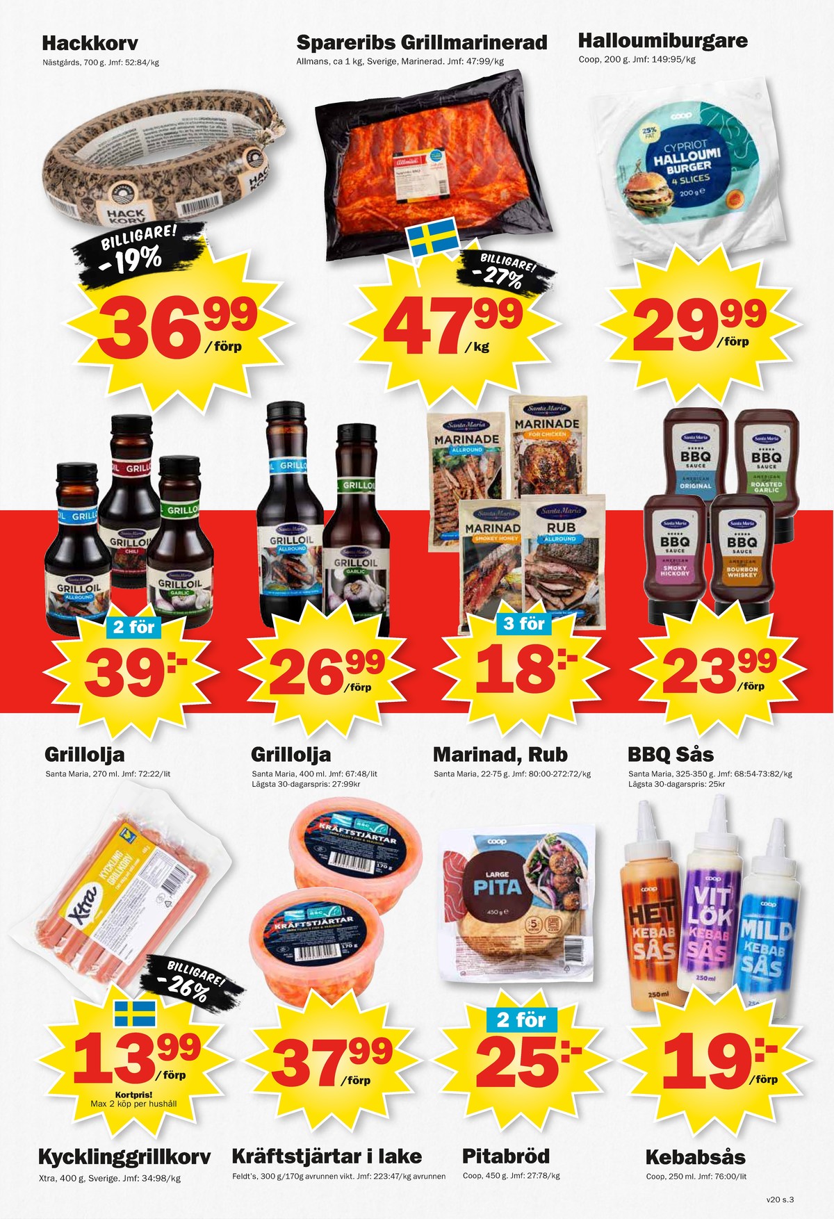 Se Pekås reklamblad för vecka 20 på Kampanjveckan.se. Se bra erbjudanden på många varor. Läs reklambladet här! Sida 3