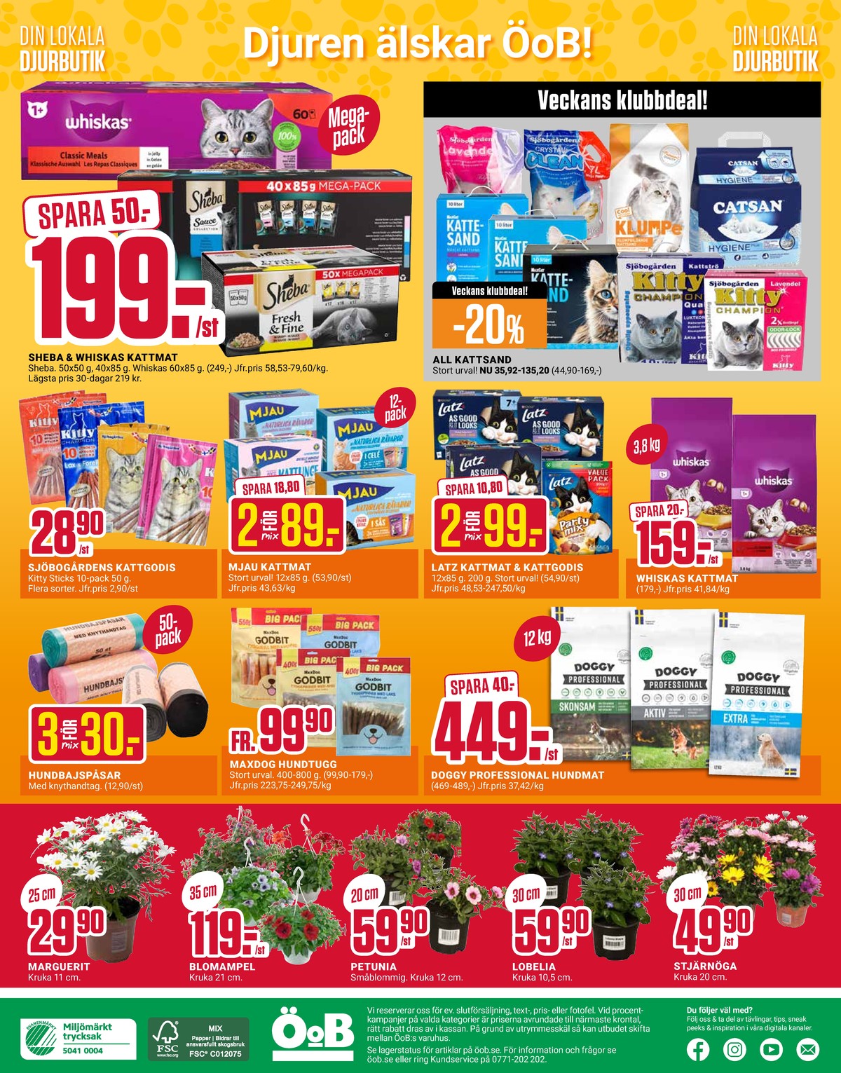 Se ÖoB reklamblad för vecka 20 på Kampanjveckan.se. Se bra erbjudanden på många varor. Läs reklambladet här! Sida 12