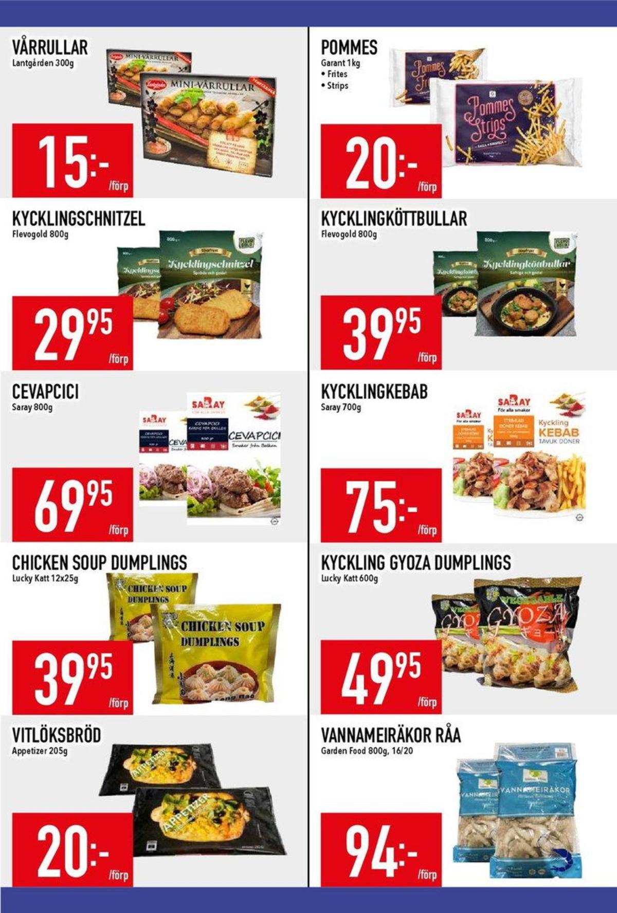 Se MatDax reklamblad för vecka 20 på Kampanjveckan.se. Se bra erbjudanden på många varor. Läs reklambladet här! Sida 11