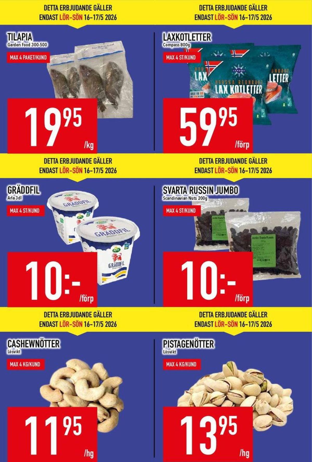 Se MatDax reklamblad för vecka 20 på Kampanjveckan.se. Se bra erbjudanden på många varor. Läs reklambladet här! Sida 5