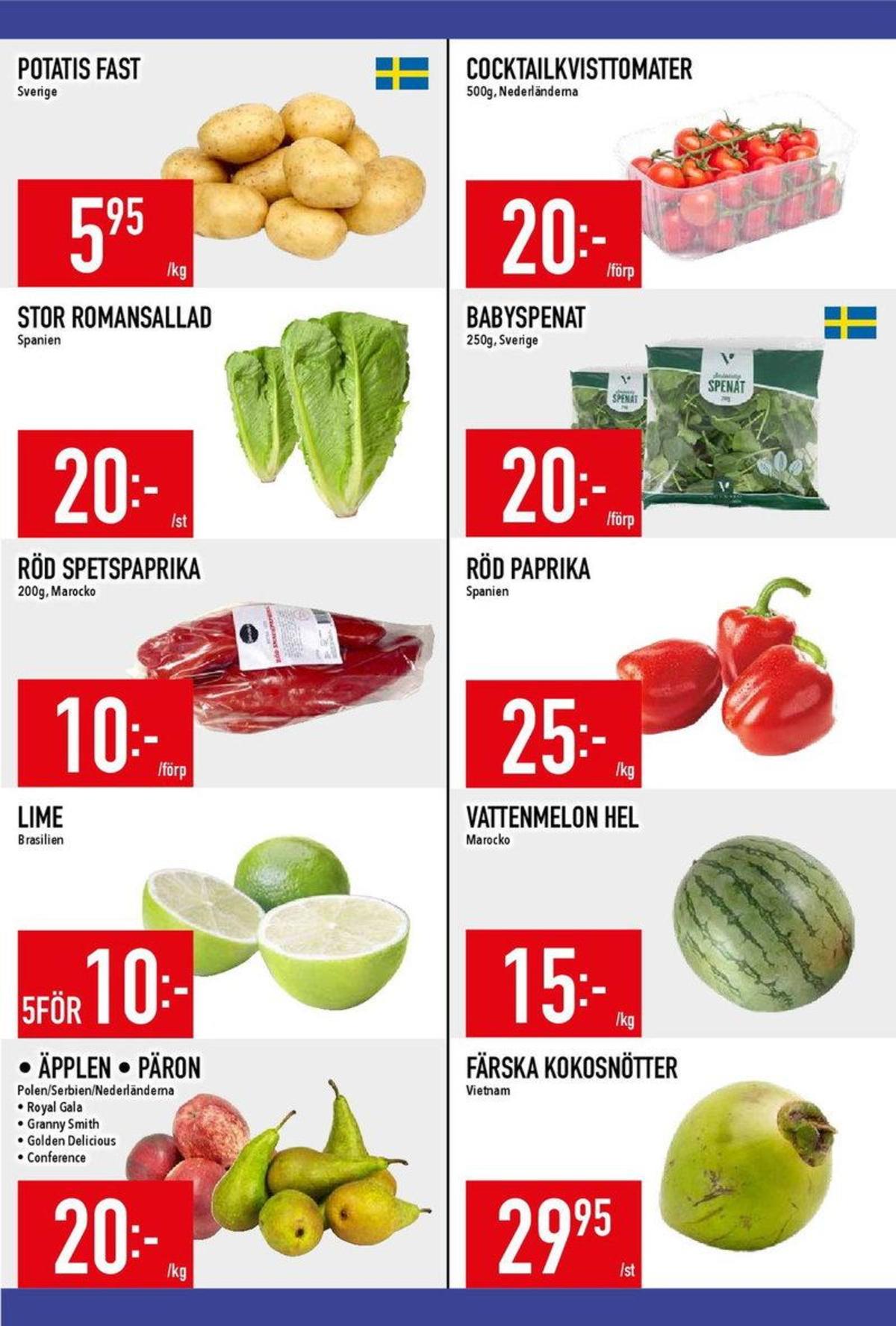 Se MatDax reklamblad för vecka 20 på Kampanjveckan.se. Se bra erbjudanden på många varor. Läs reklambladet här! Sida 7