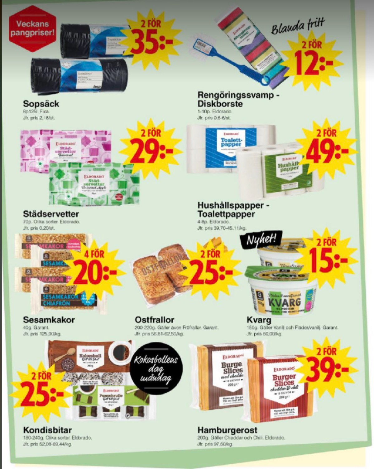 Se Matöppet reklamblad för vecka 20 på Kampanjveckan.se. Se bra erbjudanden på många varor. Läs reklambladet här! Sida 2