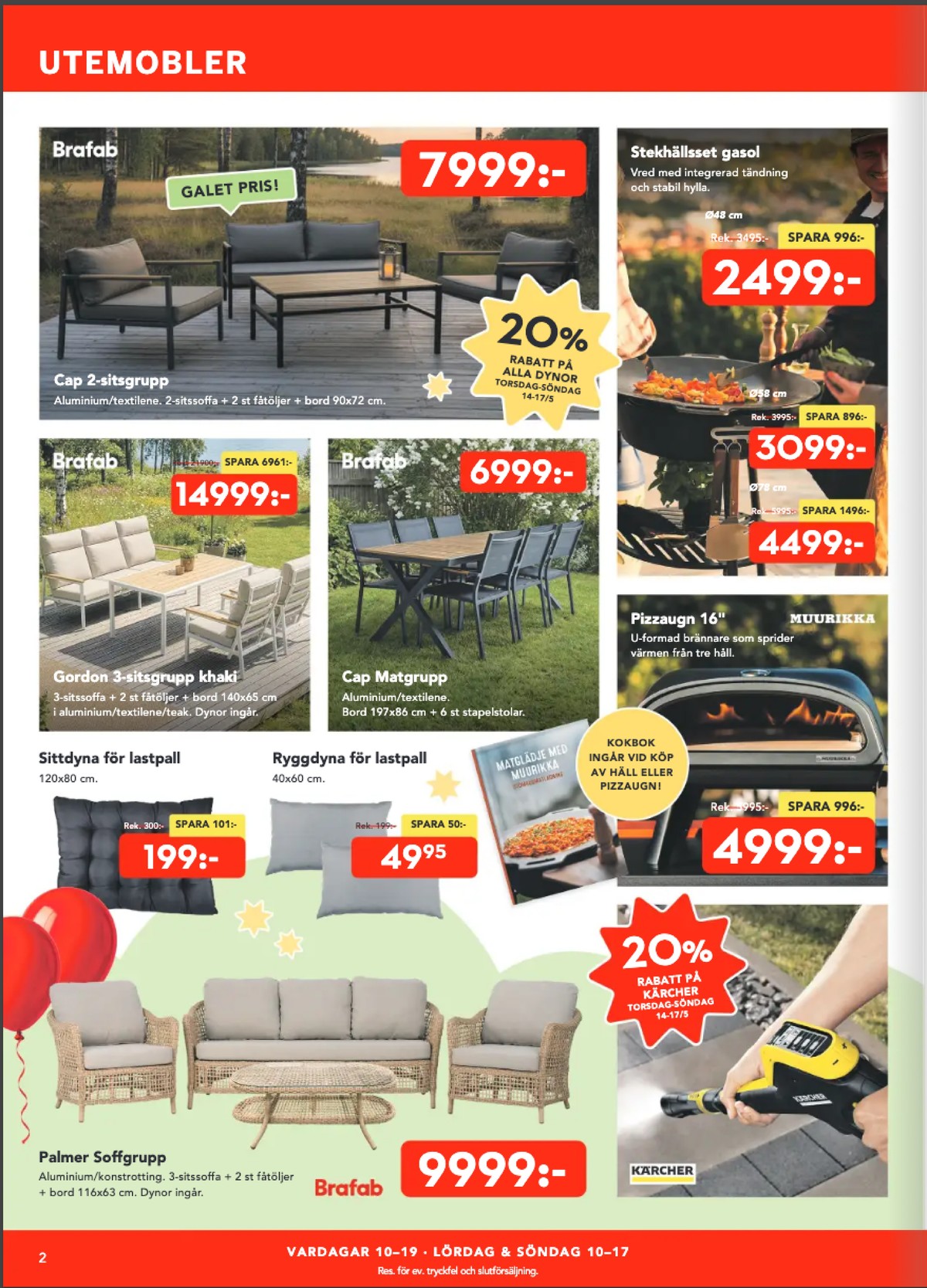 Se Bo Ohlsson reklamblad för vecka 20 på Kampanjveckan.se. Se bra erbjudanden på många varor. Läs reklambladet här! Sida 2