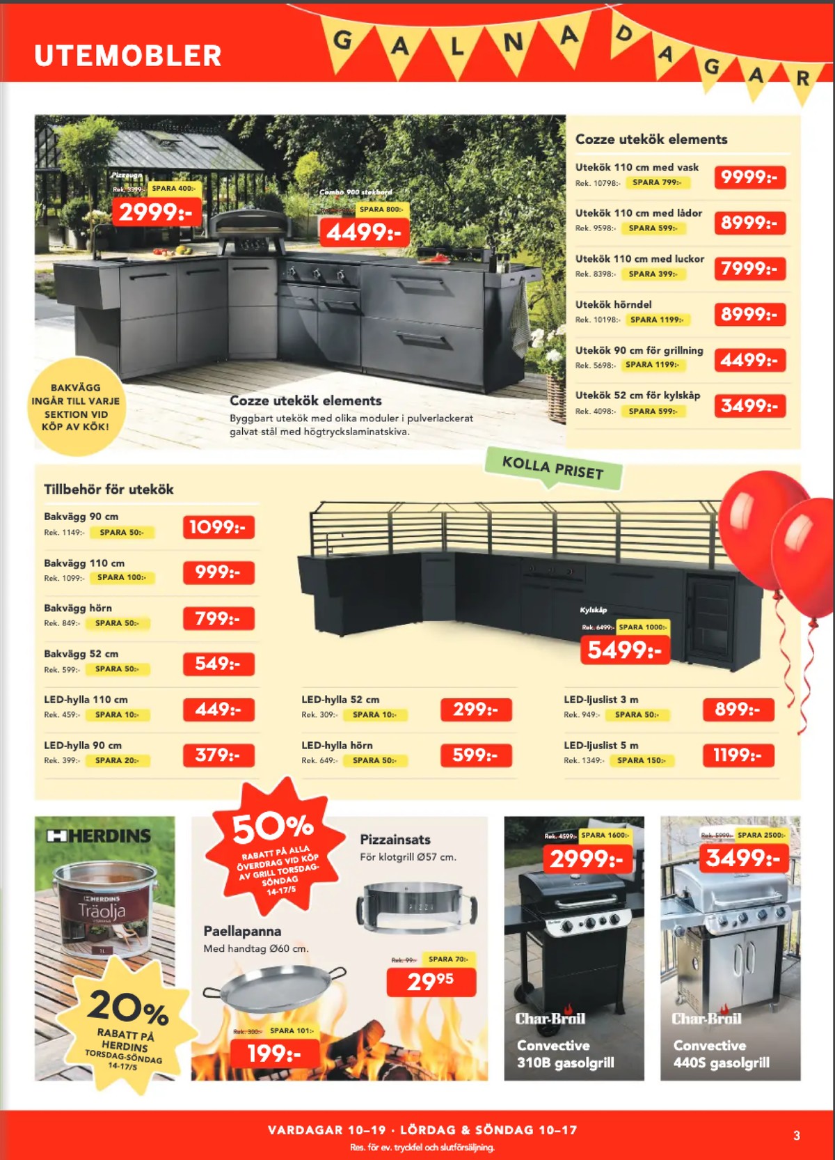 Se Bo Ohlsson reklamblad för vecka 20 på Kampanjveckan.se. Se bra erbjudanden på många varor. Läs reklambladet här! Sida 3