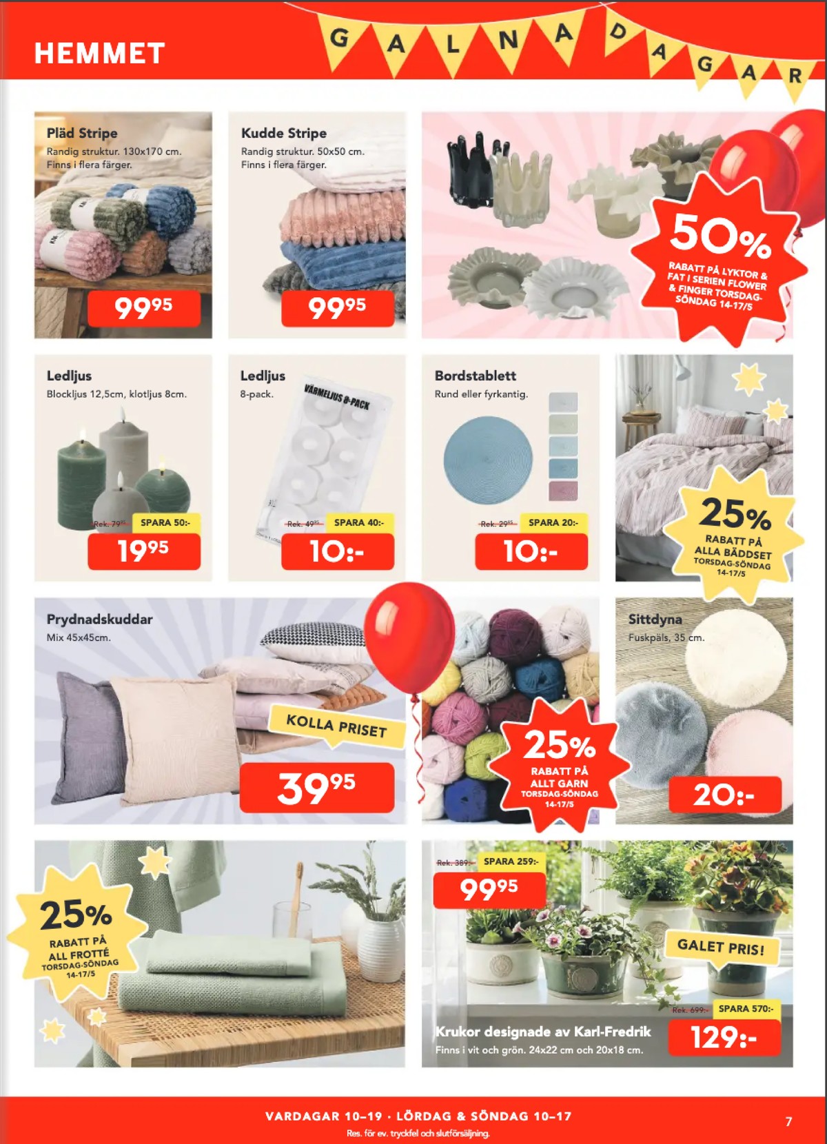 Se Bo Ohlsson reklamblad för vecka 20 på Kampanjveckan.se. Se bra erbjudanden på många varor. Läs reklambladet här! Sida 7