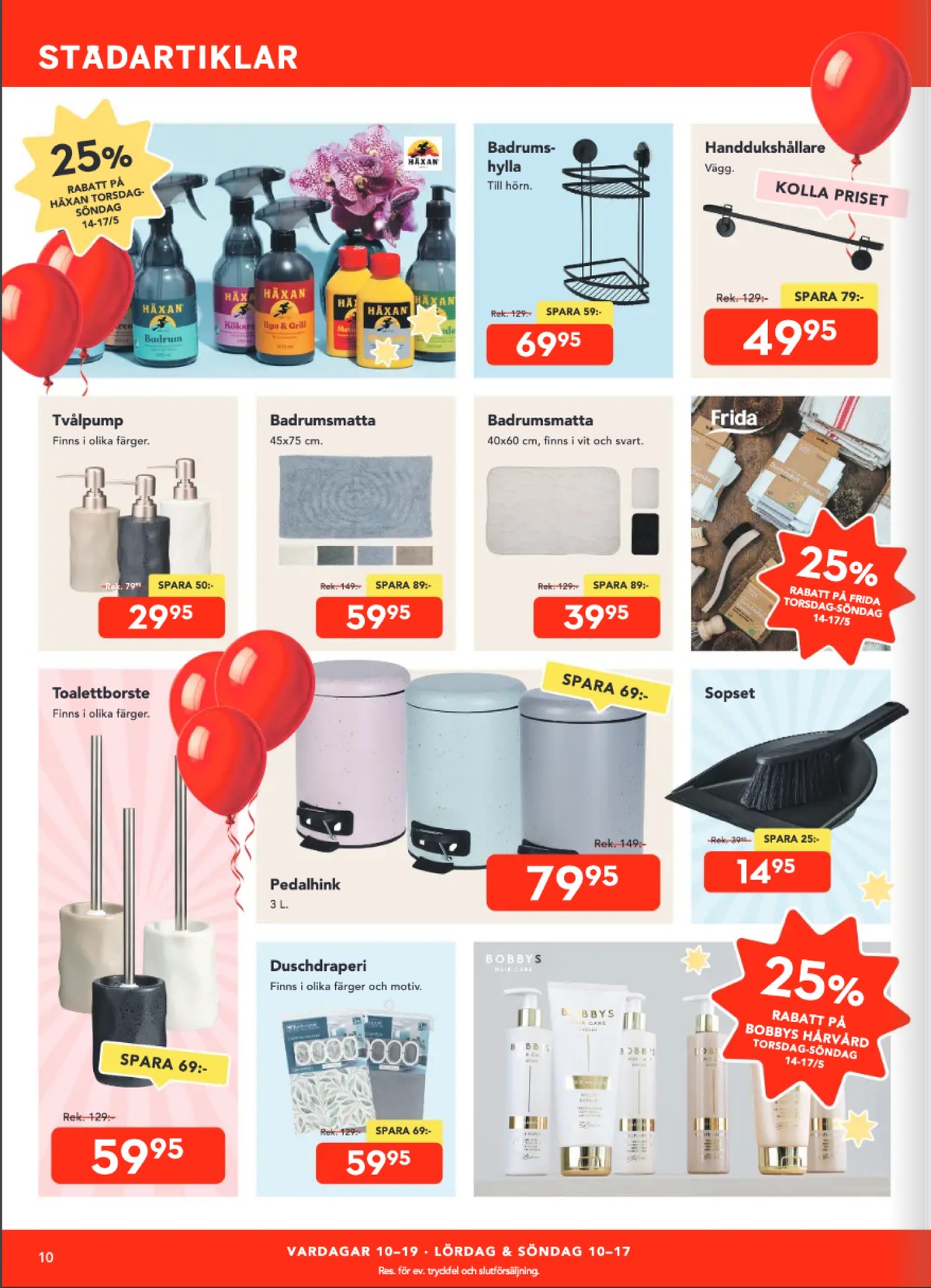 Se Bo Ohlsson reklamblad för vecka 20 på Kampanjveckan.se. Se bra erbjudanden på många varor. Läs reklambladet här! Sida 10