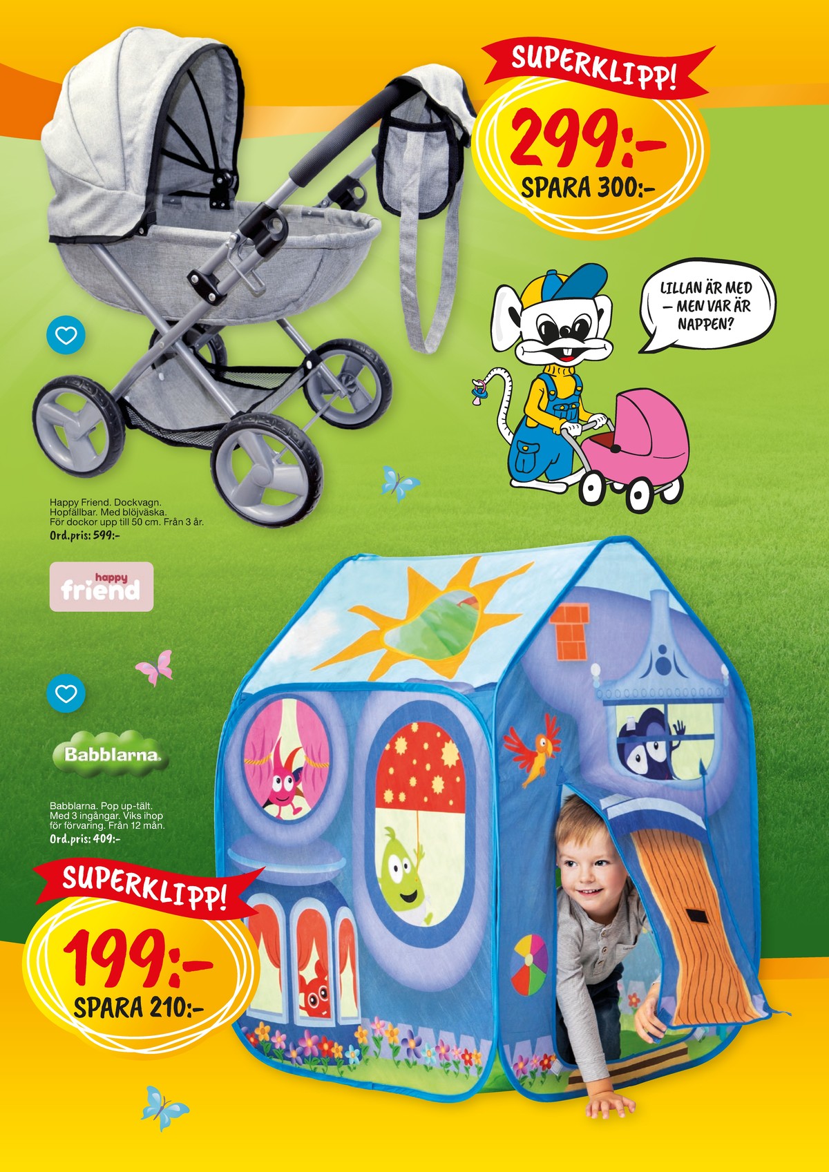 Se Leklust reklamblad för vecka 21 på Kampanjveckan.se. Se bra erbjudanden på många varor. Läs reklambladet här! Sida 2