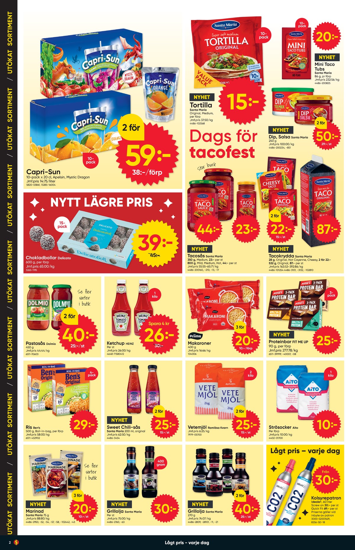 Se Dollarstore reklamblad för vecka 21 på Kampanjveckan.se. Se bra erbjudanden på många varor. Läs reklambladet här! Sida 2