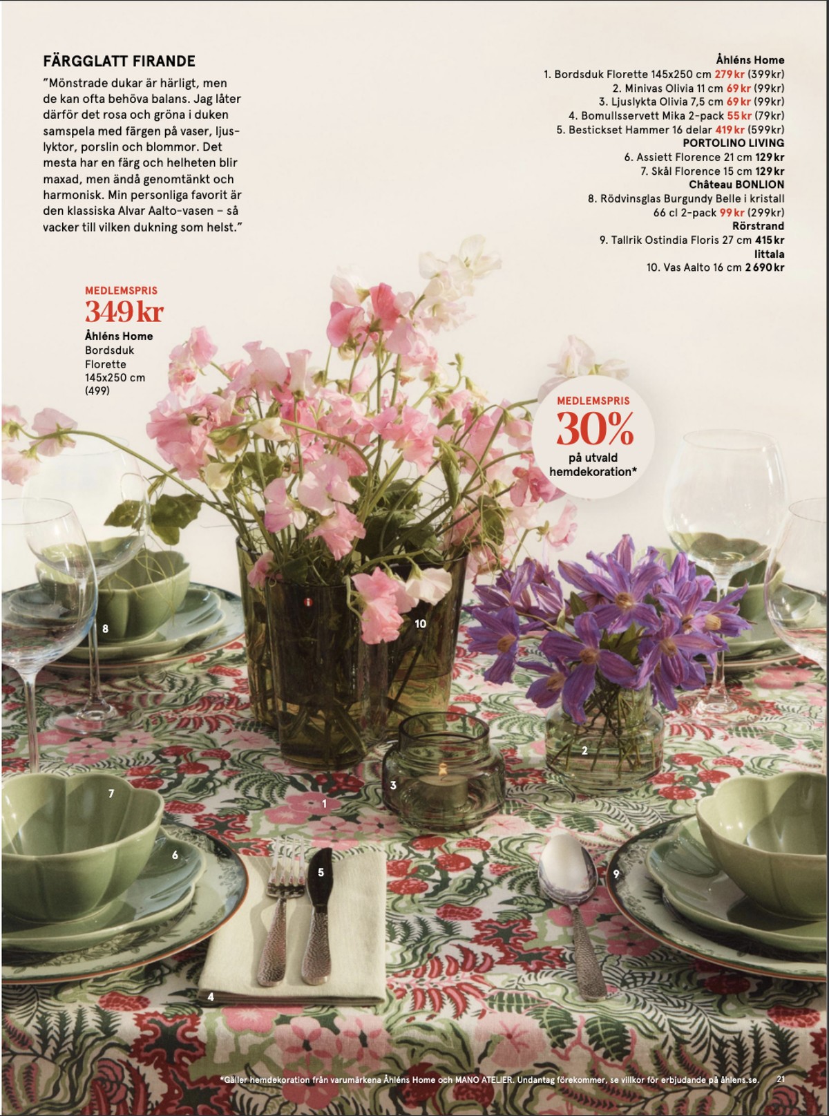 Se Åhlens reklamblad för vecka 21 på Kampanjveckan.se. Se bra erbjudanden på många varor. Läs reklambladet här! Sida 21