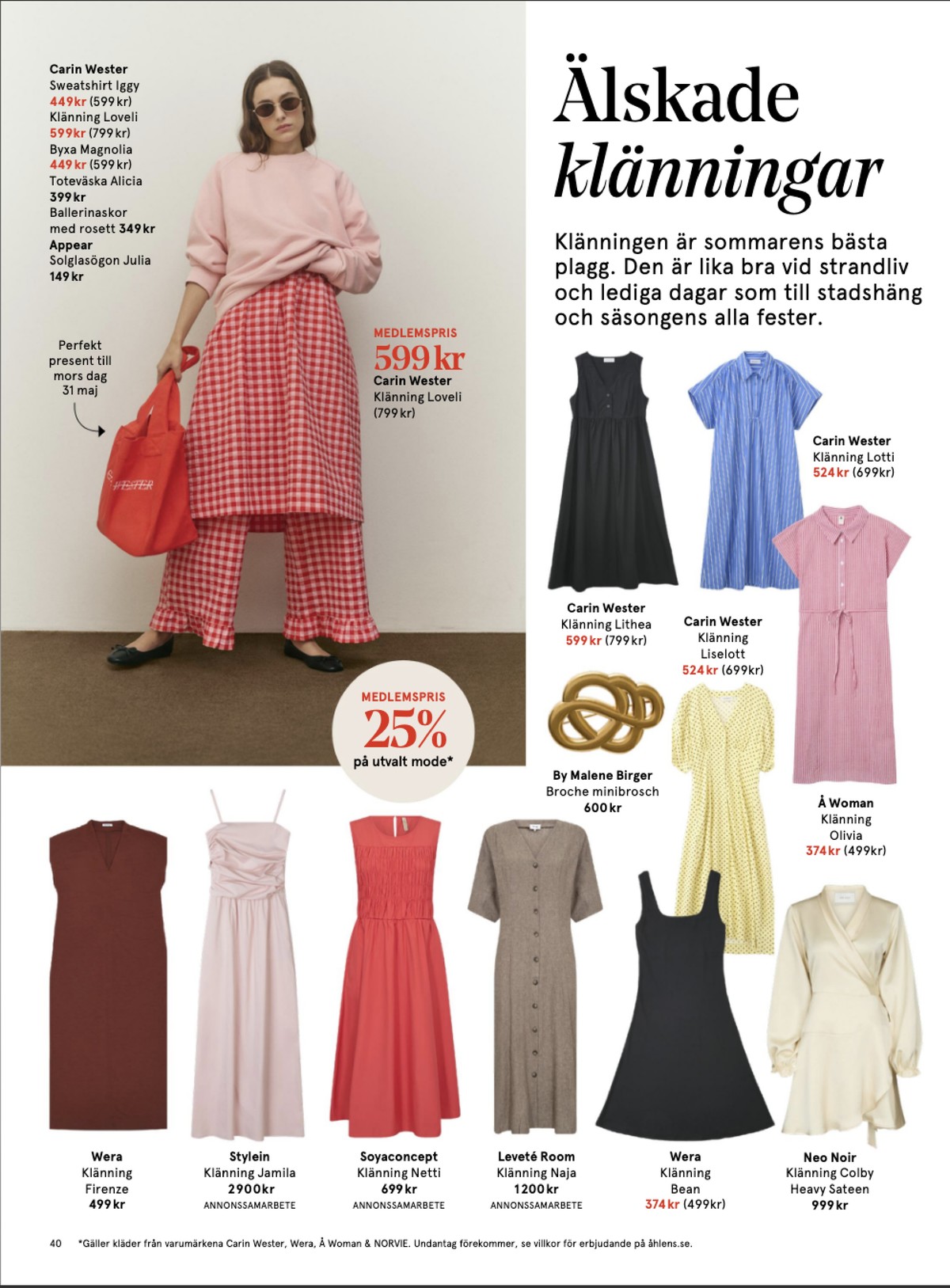 Se Åhlens reklamblad för vecka 21 på Kampanjveckan.se. Se bra erbjudanden på många varor. Läs reklambladet här! Sida 40
