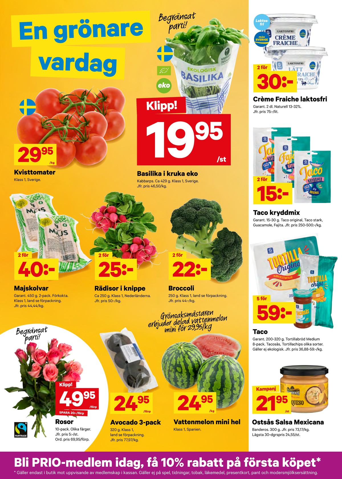 Se City Gross reklamblad för vecka 21 på Kampanjveckan.se. Se bra erbjudanden på många varor, t.ex. blommor okänd eller tortillachips ost garant. Läs reklambladet här! Sida 5
